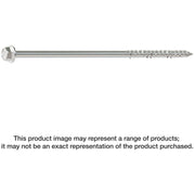 Simpson Strong-Tie SDWH19600SS-5 Strong-Drive SDWH TIMBER-HEX SS Screw,  0.185-in. x 6-in. 5/16 Hex, Type 316, 5-Pack
