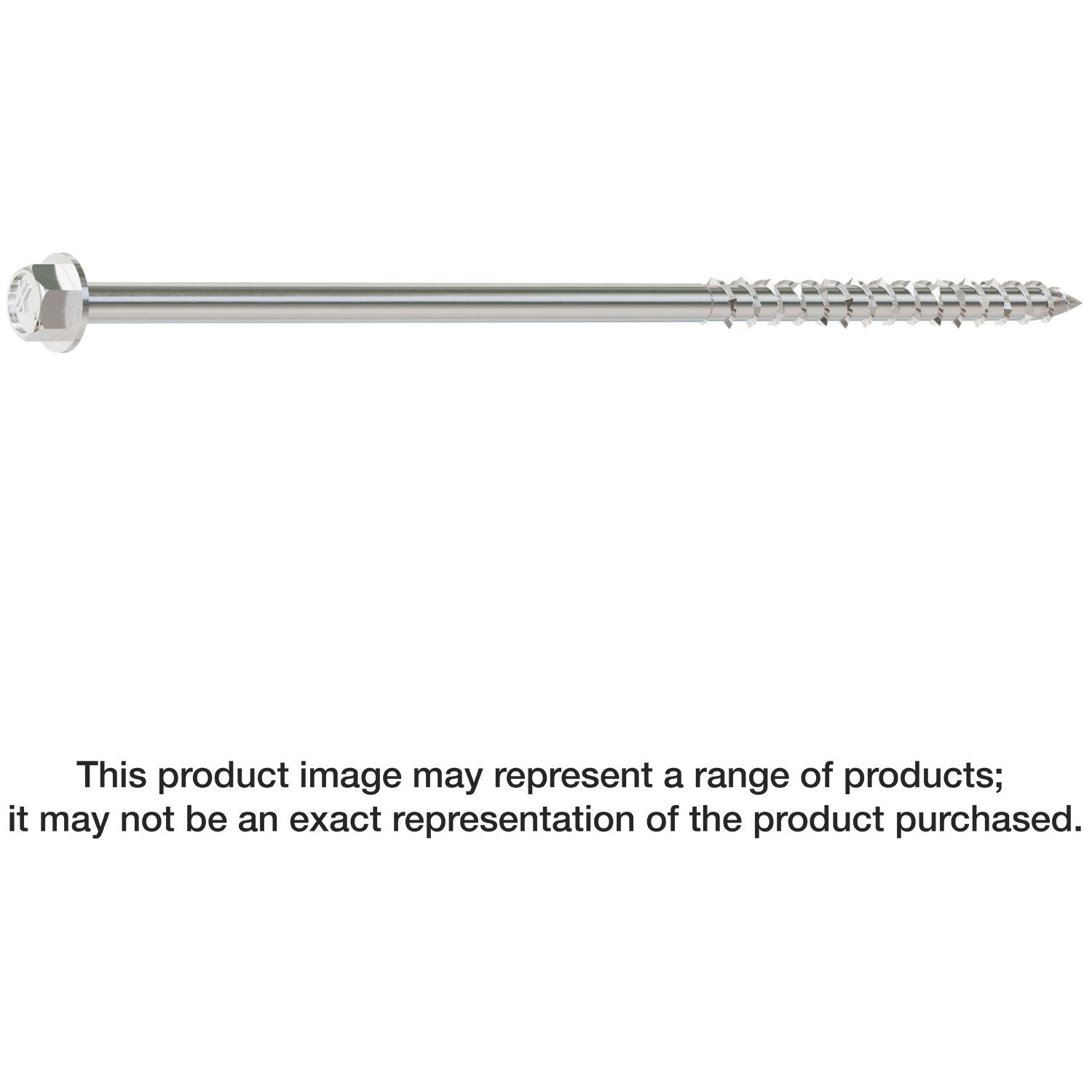 Simpson Strong-Tie SDWH19600SS-5 Strong-Drive SDWH TIMBER-HEX SS Screw,  0.185-in. x 6-in. 5/16 Hex, Type 316, 5-Pack