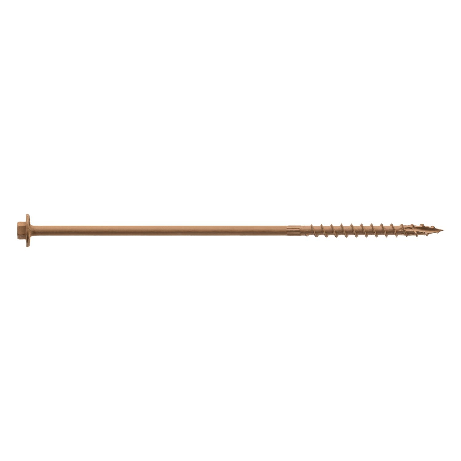 Simpson Strong-Tie SDWH19800DB-R50 Strong-Drive SDWH TIMBER-HEX Screw,  0.195-in. x 8-in. 5/16 Hex, DB Coating, 50-Pack