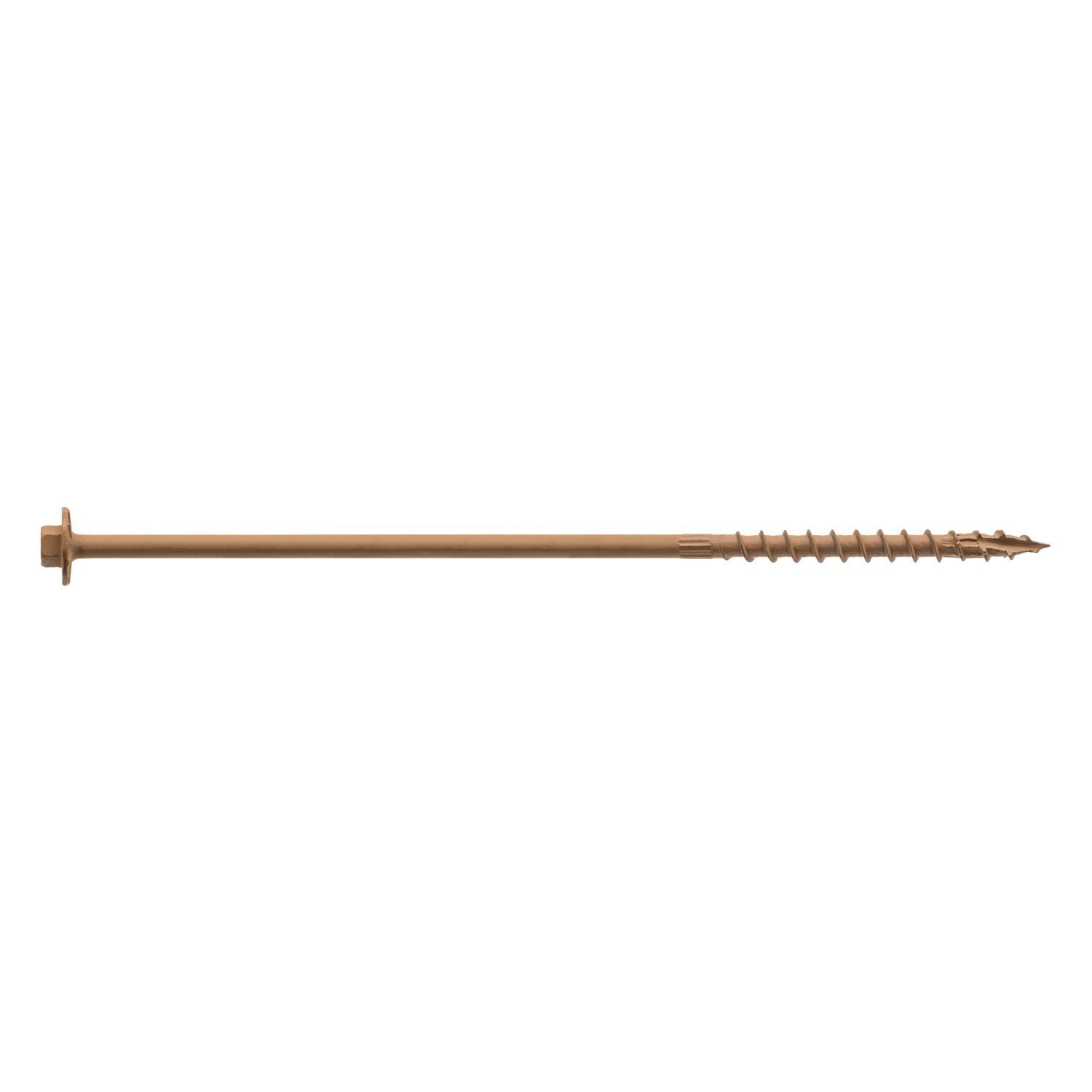 Simpson Strong-Tie SDWH19800DBMB Strong-Drive SDWH TIMBER-HEX Screw,  0.195-in. x 8-in. 5/16 Hex, DB Coating, 250-Pack