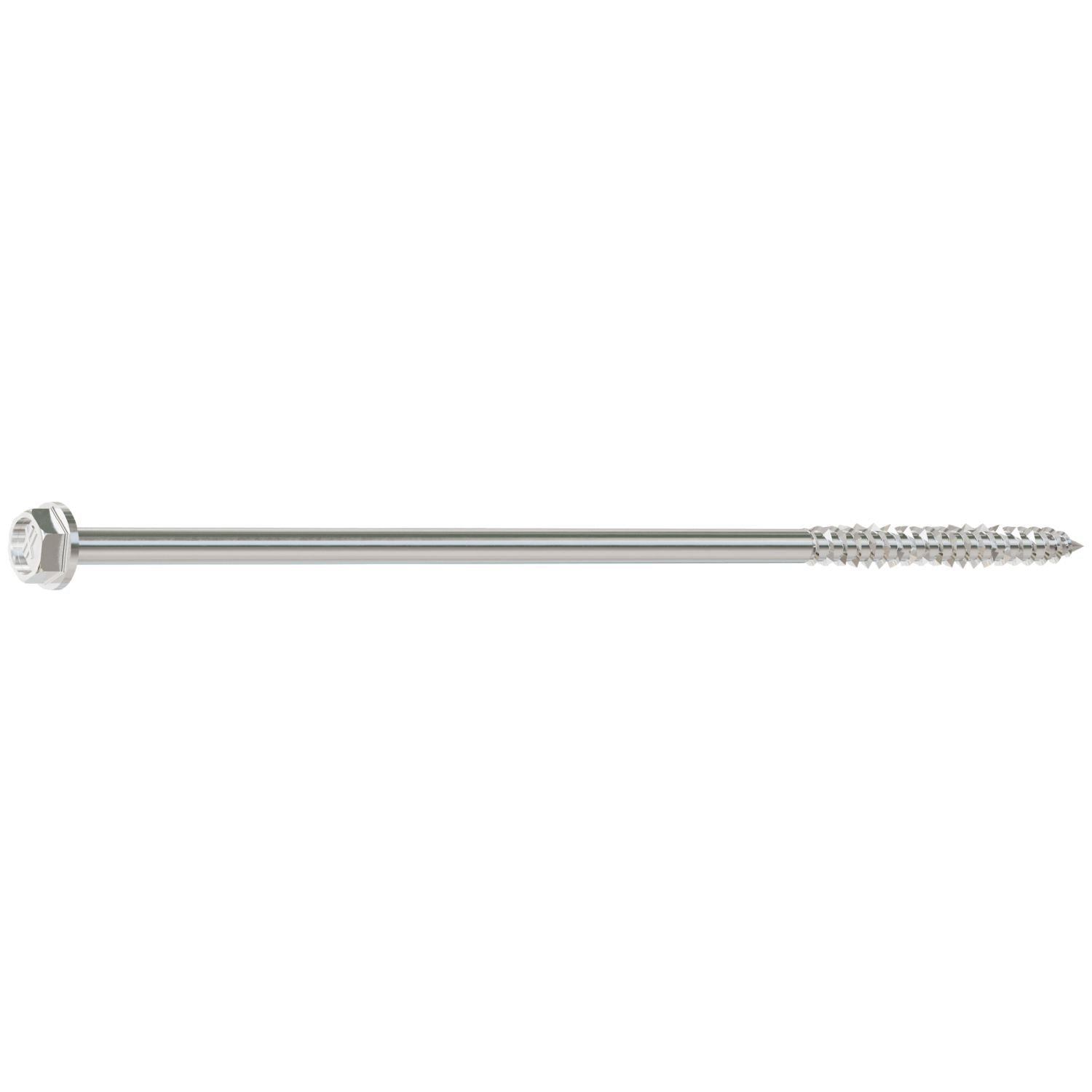 Simpson Strong-Tie SDWH271000SS-R5 Strong-Drive SDWH TIMBER-HEX SS Screw,  0.275-in. x 10-in. 1/2 Hex, Type 316, 5-Pack