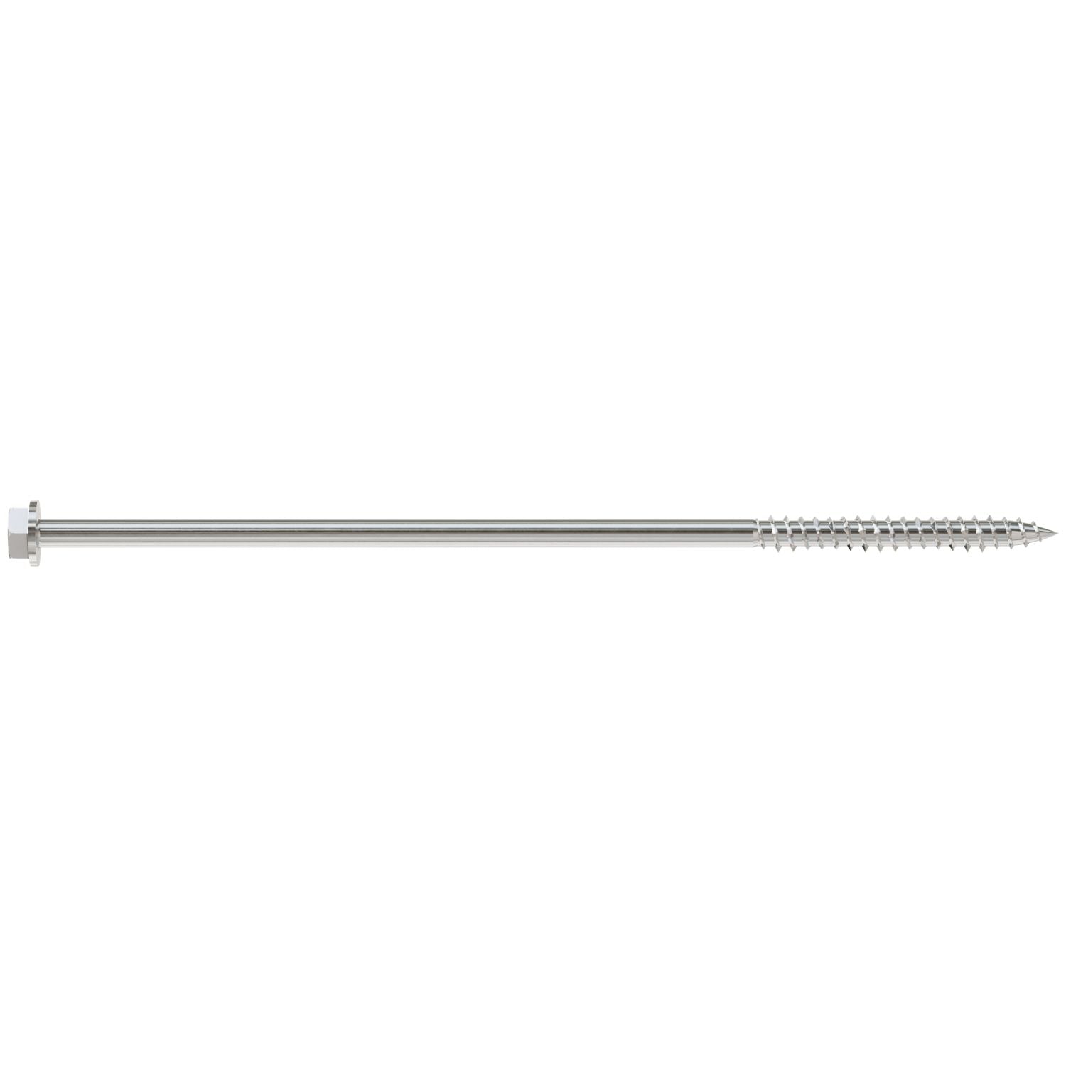 Simpson Strong-Tie SDWH271000SS-R5 Strong-Drive SDWH TIMBER-HEX SS Screw,  0.275-in. x 10-in. 1/2 Hex, Type 316, 5-Pack