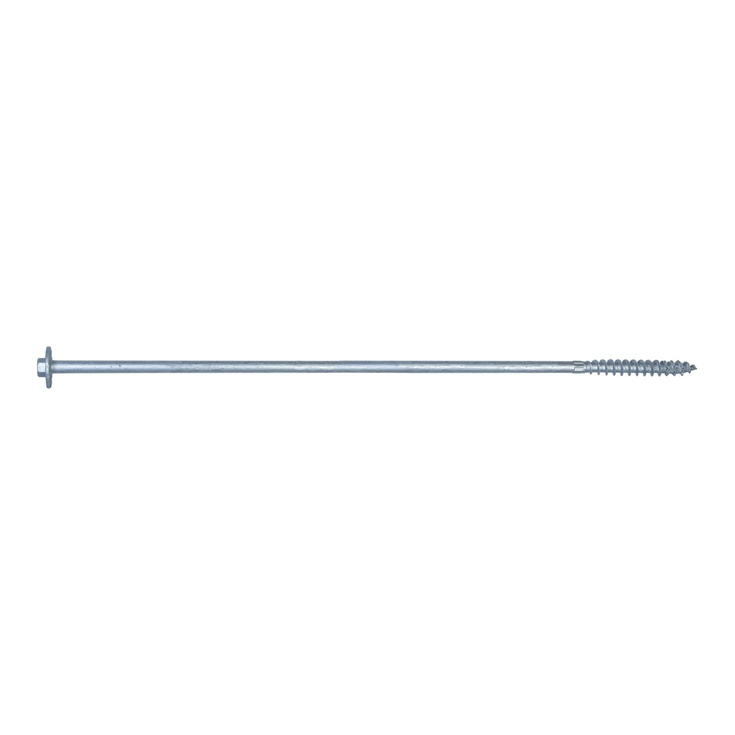 Simpson Strong-Tie SDWH271500GMB Strong-Drive SDWH TIMBER-HEX HDG Screw,  0.276-in. x 15-in. 3/8 Hex, 100-Pack