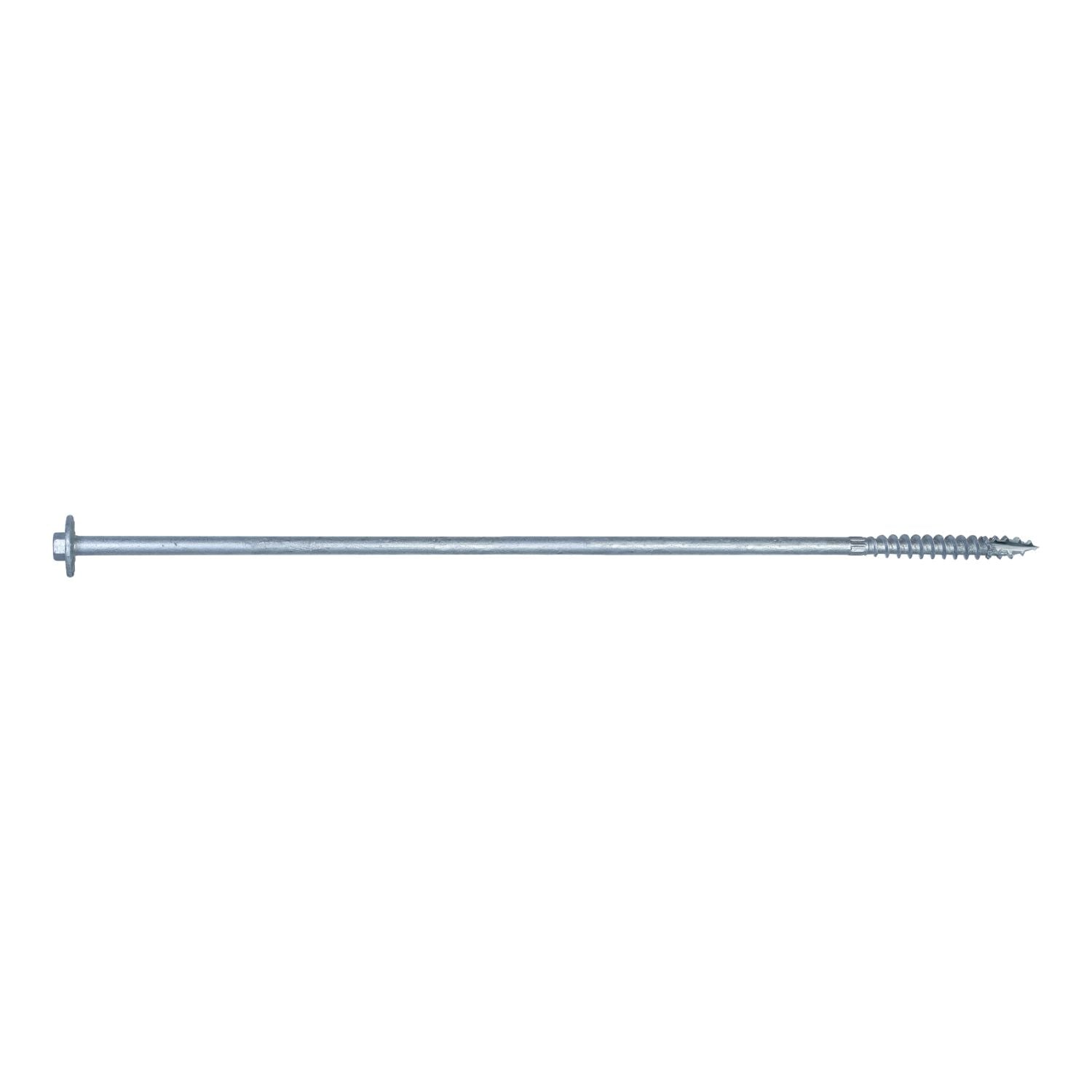 Simpson Strong-Tie SDWH271500GMB Strong-Drive SDWH TIMBER-HEX HDG Screw,  0.276-in. x 15-in. 3/8 Hex, 100-Pack