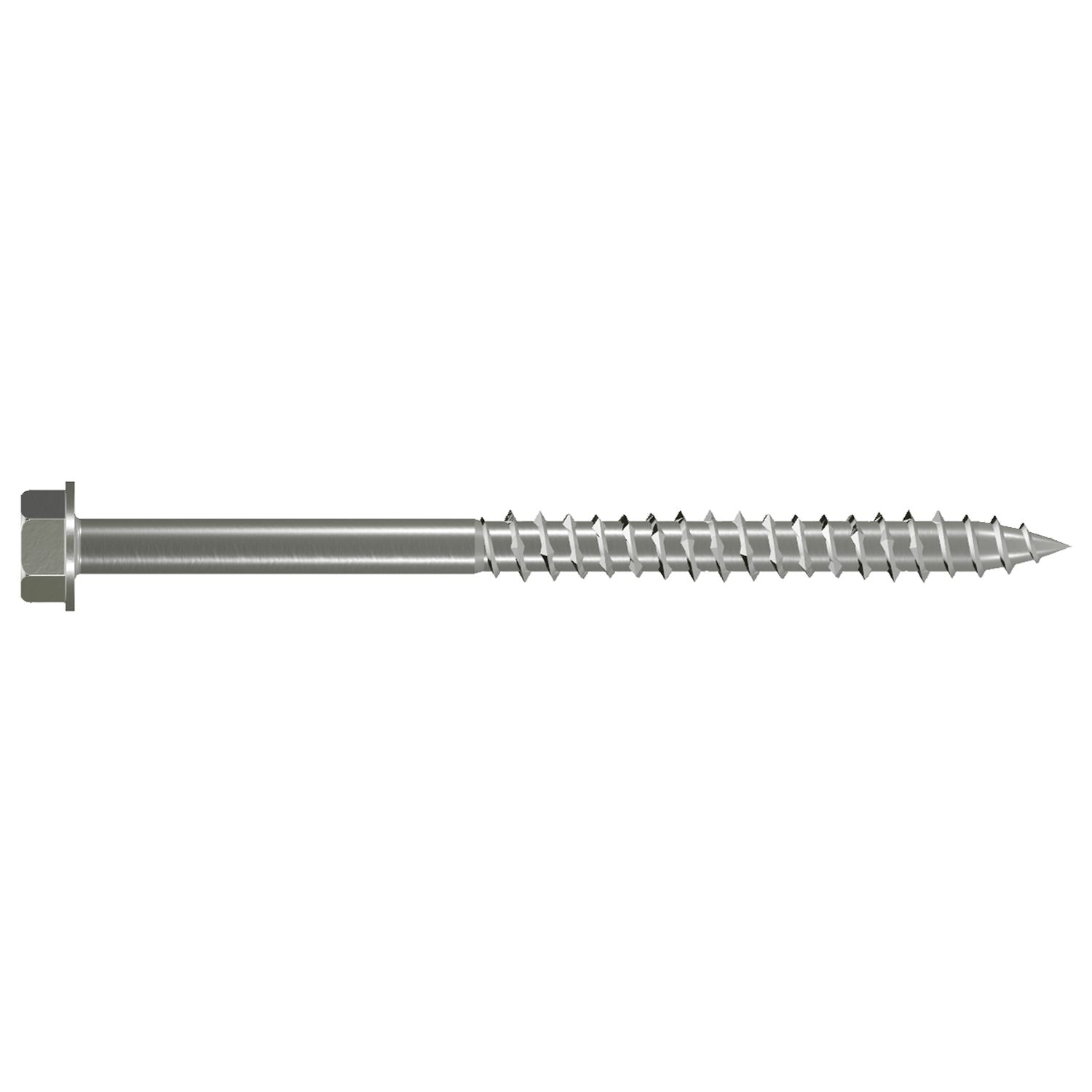 Simpson Strong-Tie SDWH27500SS-RP1 Strong-Drive SDWH TIMBER-HEX SS Screw,  0.275-in. x 5-in. 1/2 Hex, Type 316