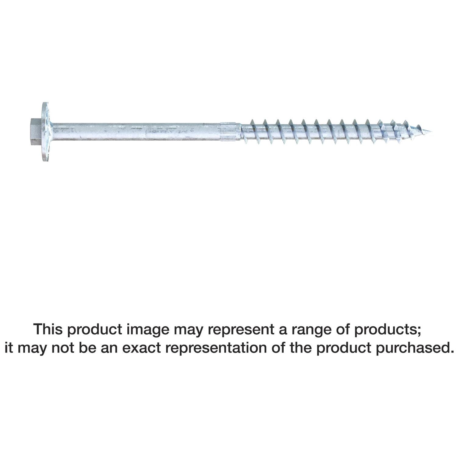 Simpson Strong-Tie SDWH27600G Strong-Drive SDWH TIMBER-HEX HDG Screw,  0.276-in. x 6-in. 3/8 Hex, 300-Pack