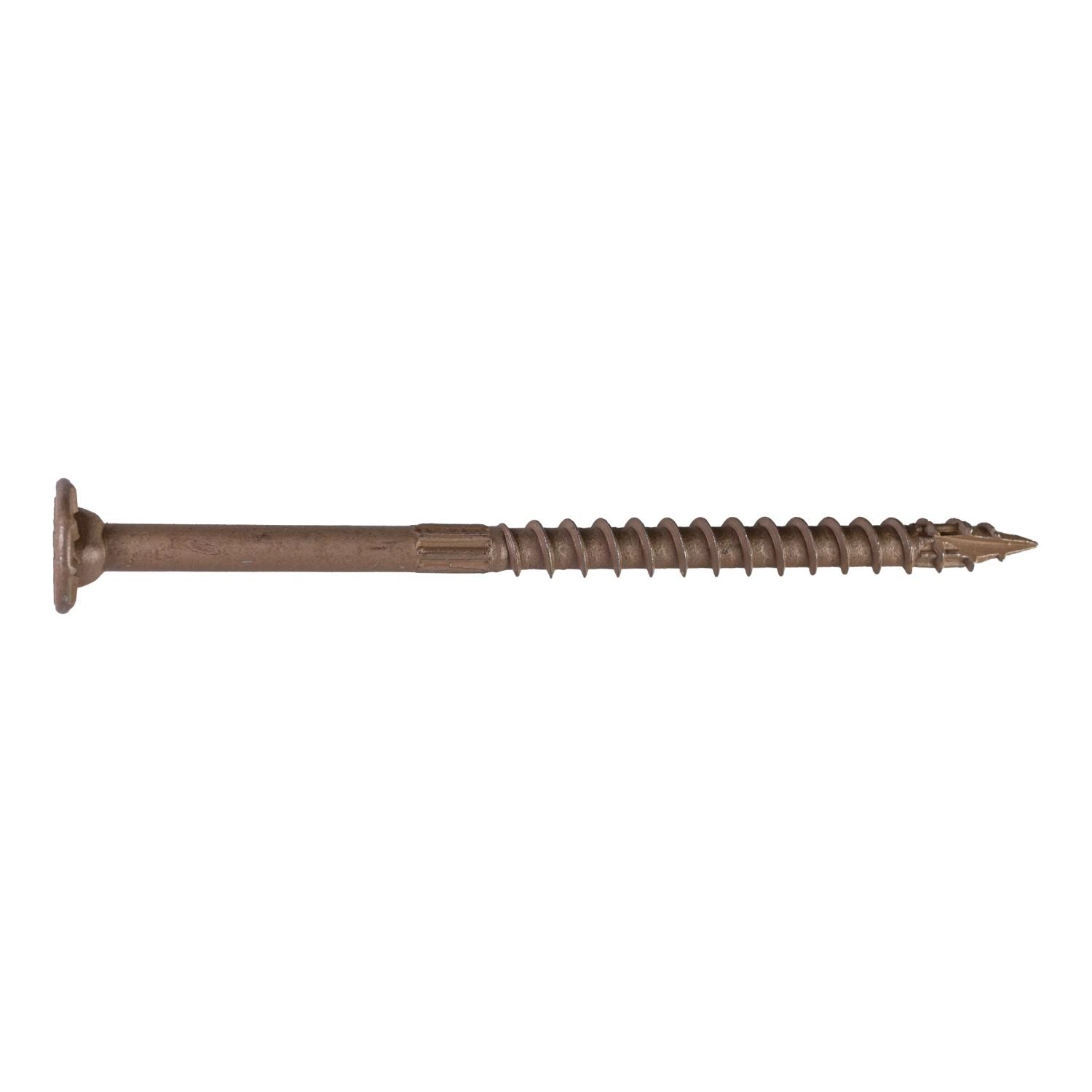 Simpson Strong-Tie Strong-Drive SDWS FRAMING Screw, 0.160-in. x 4-in. T25, Quik Guard, Tan, 750-Pack (SDWS16400Q)