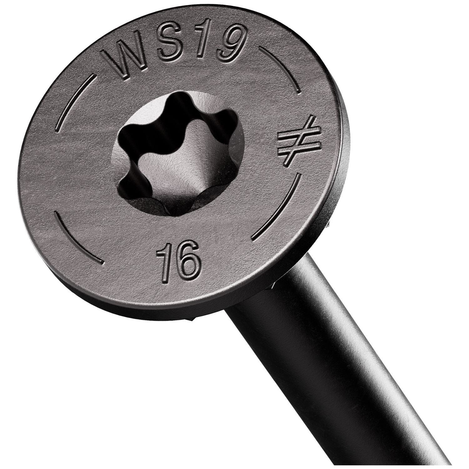 Simpson Strong-Tie SDWS191600-R50 Strong-Drive SDWS TIMBER Screw (Interior),  0.195-in. x 16-in. E-coat, 50-Pack