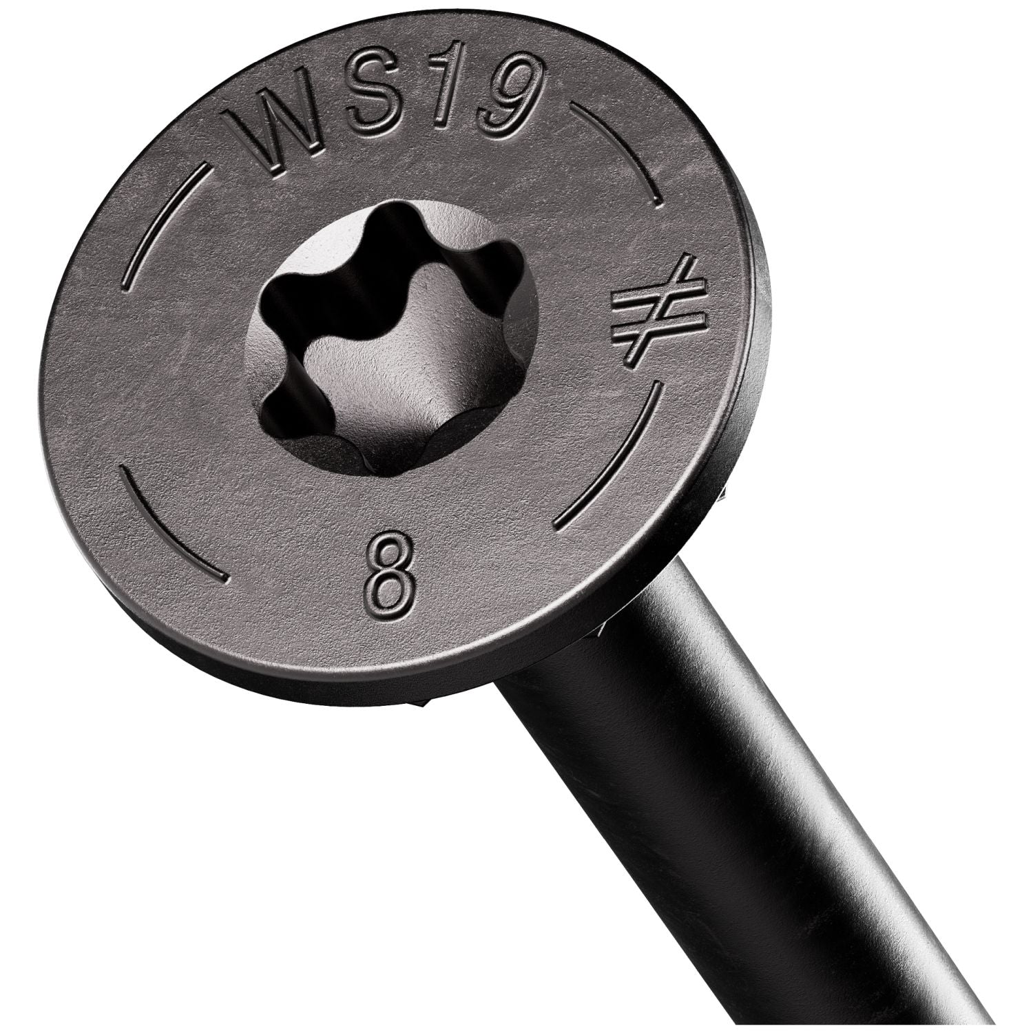 Simpson Strong-Tie SDWS19800-R50 Strong-Drive SDWS TIMBER Screw (Interior),  0.195-in. x 8-in. E-coat, 50-Pack