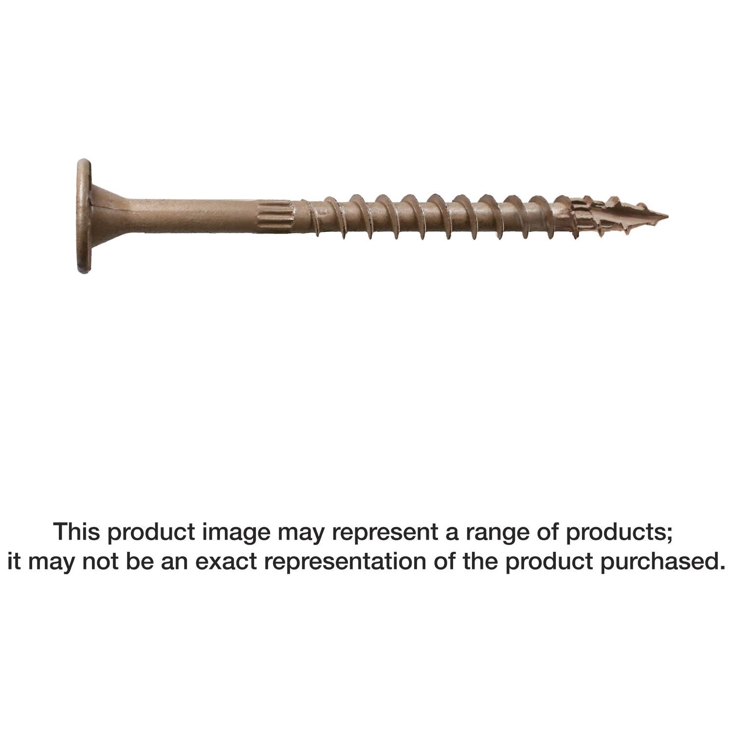 Simpson Strong-Tie SDWS221000DB-RP1 Strong-Drive SDWS TIMBER Screw (Exterior Grade),  0.220-in. x 10-in. T40, Tan