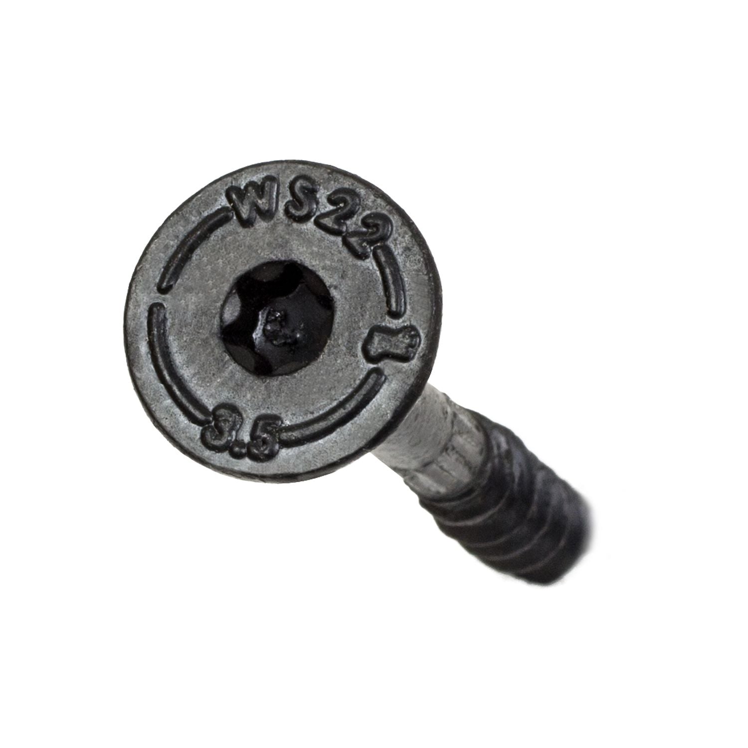 Simpson Strong-Tie SDWS22312DBB-RN1 Outdoor Accents Structural Wood Screw,  .220-in. x 3-1/2-in. DB Coating, Black withWasher