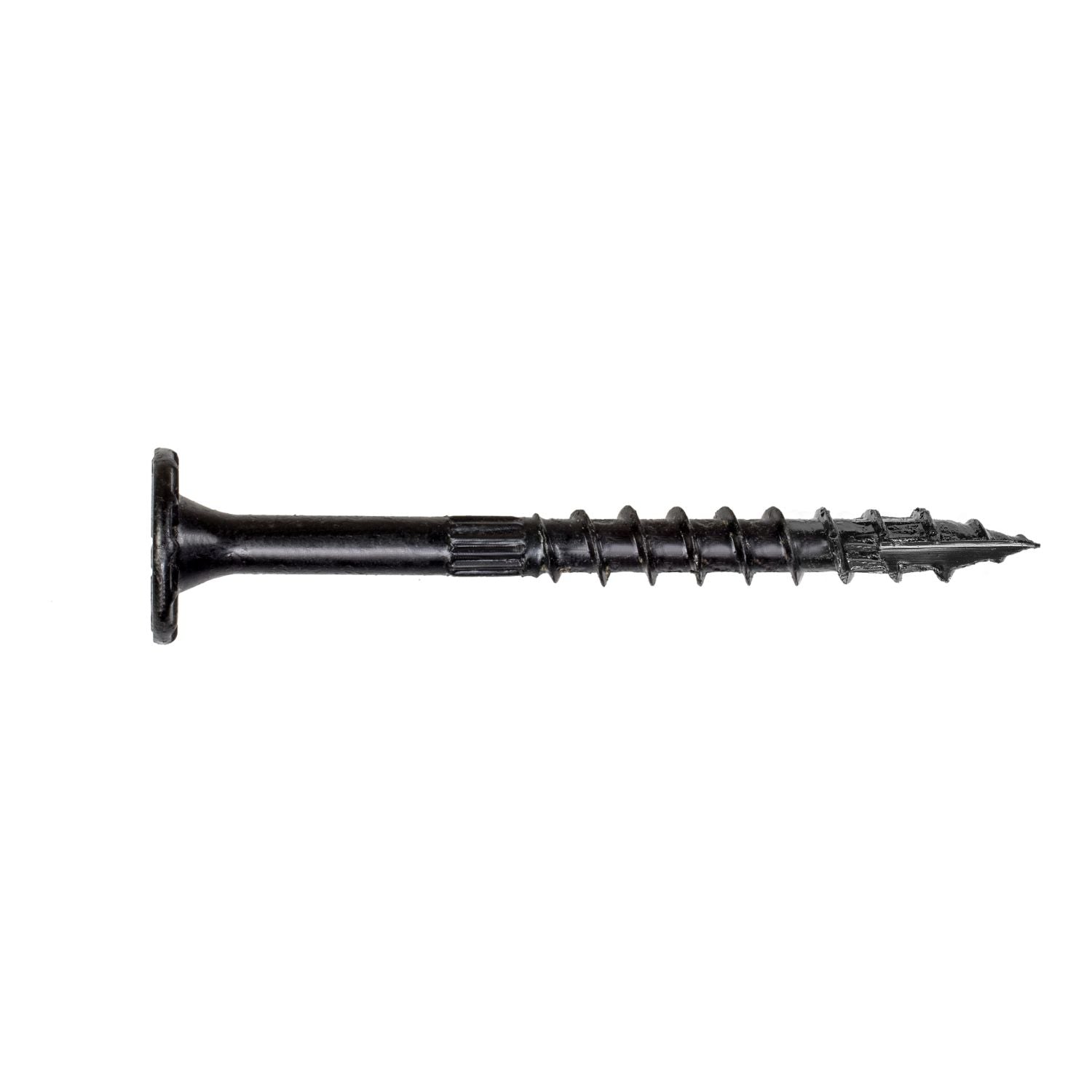 Simpson Strong-Tie SDWS22312DBB-RN1 Outdoor Accents Structural Wood Screw,  .220-in. x 3-1/2-in. DB Coating, Black withWasher