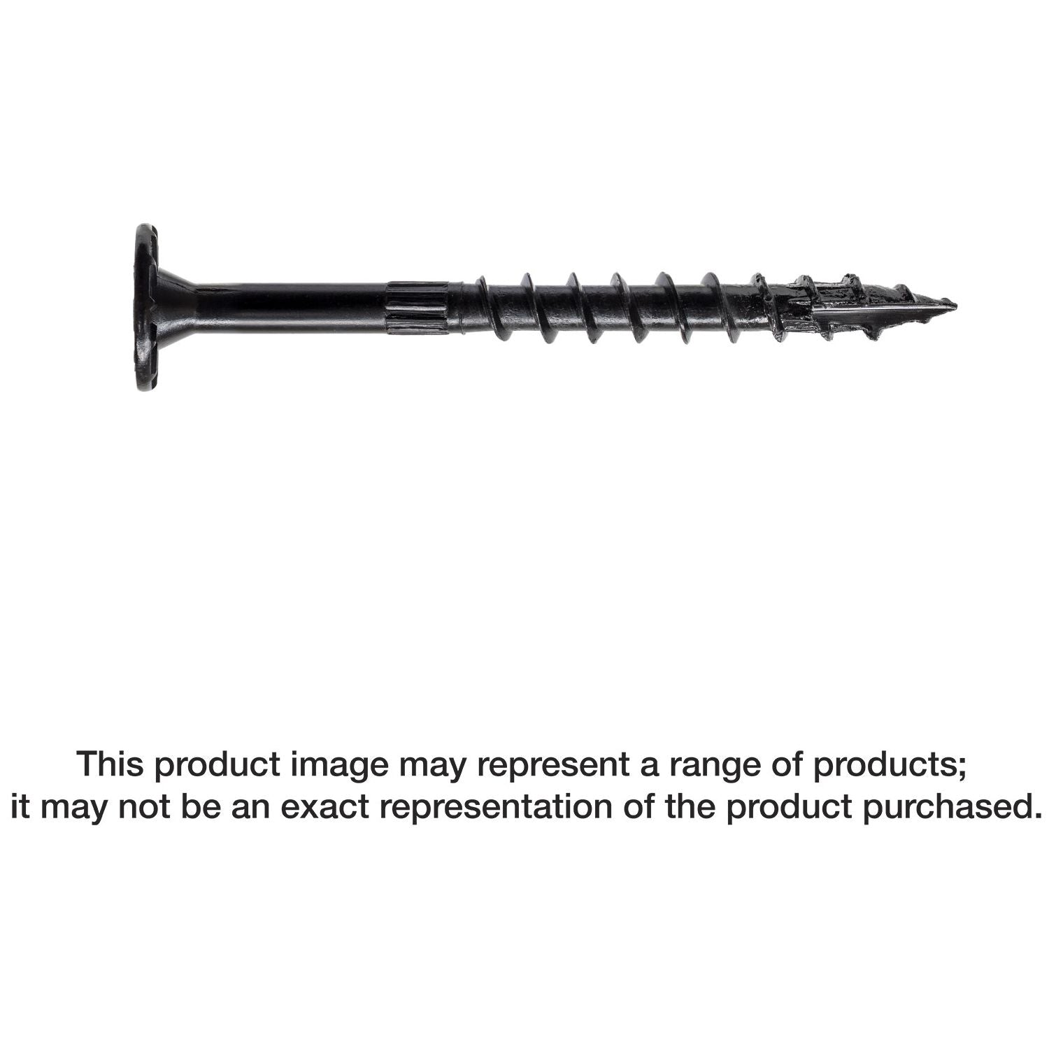 Simpson Strong-Tie SDWS22400 Strong-Drive SDWS TIMBER Screw (Interior),  0.220-in. x 4-in. E-coat, 250-Pack