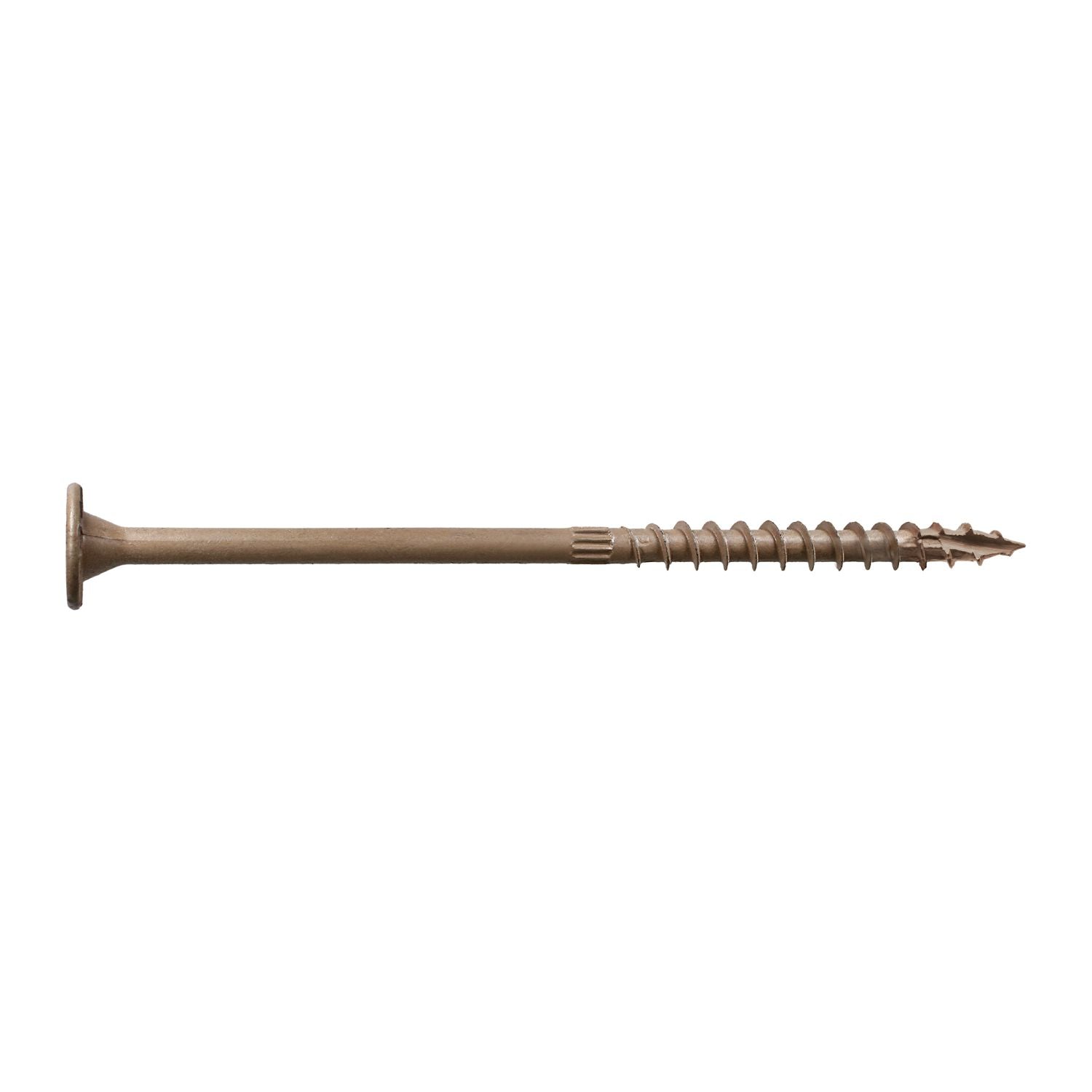 Simpson Strong-Tie Strong-Drive SDWS TIMBER Exterior Grade Screw, 0.220-in. x 5-in. T40, Tan, 50-Pack (SDWS22500DB-R50)