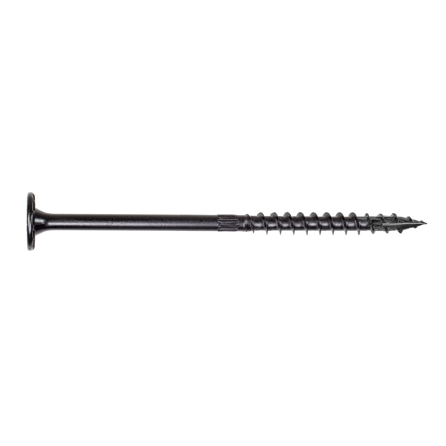 Simpson Strong-Tie SDWS22512DBBRC12 Outdoor Accents Structural Wood Screw,  .220-in. x 5-1/2-in. DB Coating, Black, 12-Pack