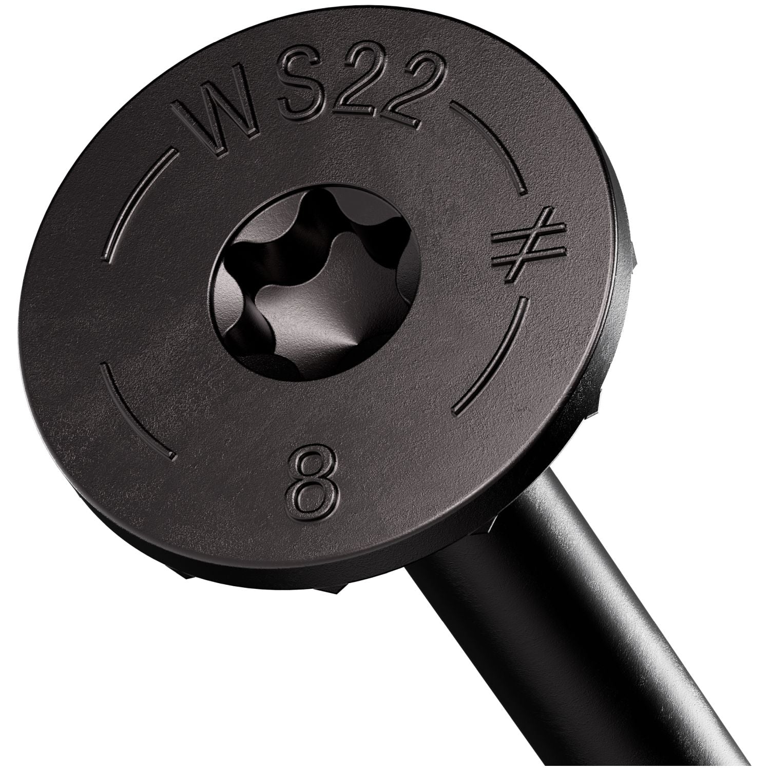 Simpson Strong-Tie SDWS22800DBBMB Strong-Drive SDWS TIMBER Screw (Exterior Grade),  0.220-in. x 8-in. T40, Black, 250-Pack