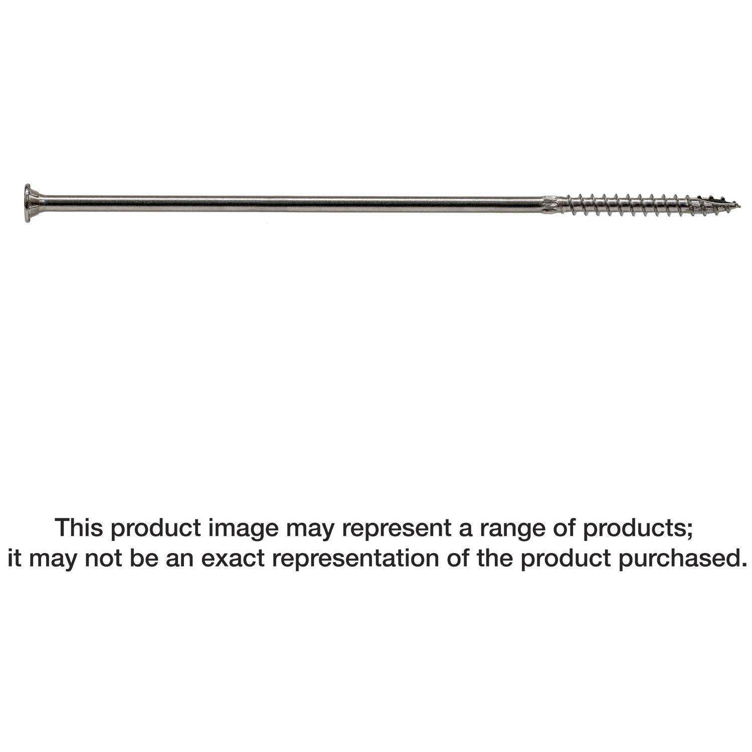 Simpson Strong-Tie SDWS271200SS-RP1 Strong-Drive SDWS TIMBER Screw,  0.275-in. x 12-in. T50, Type 316