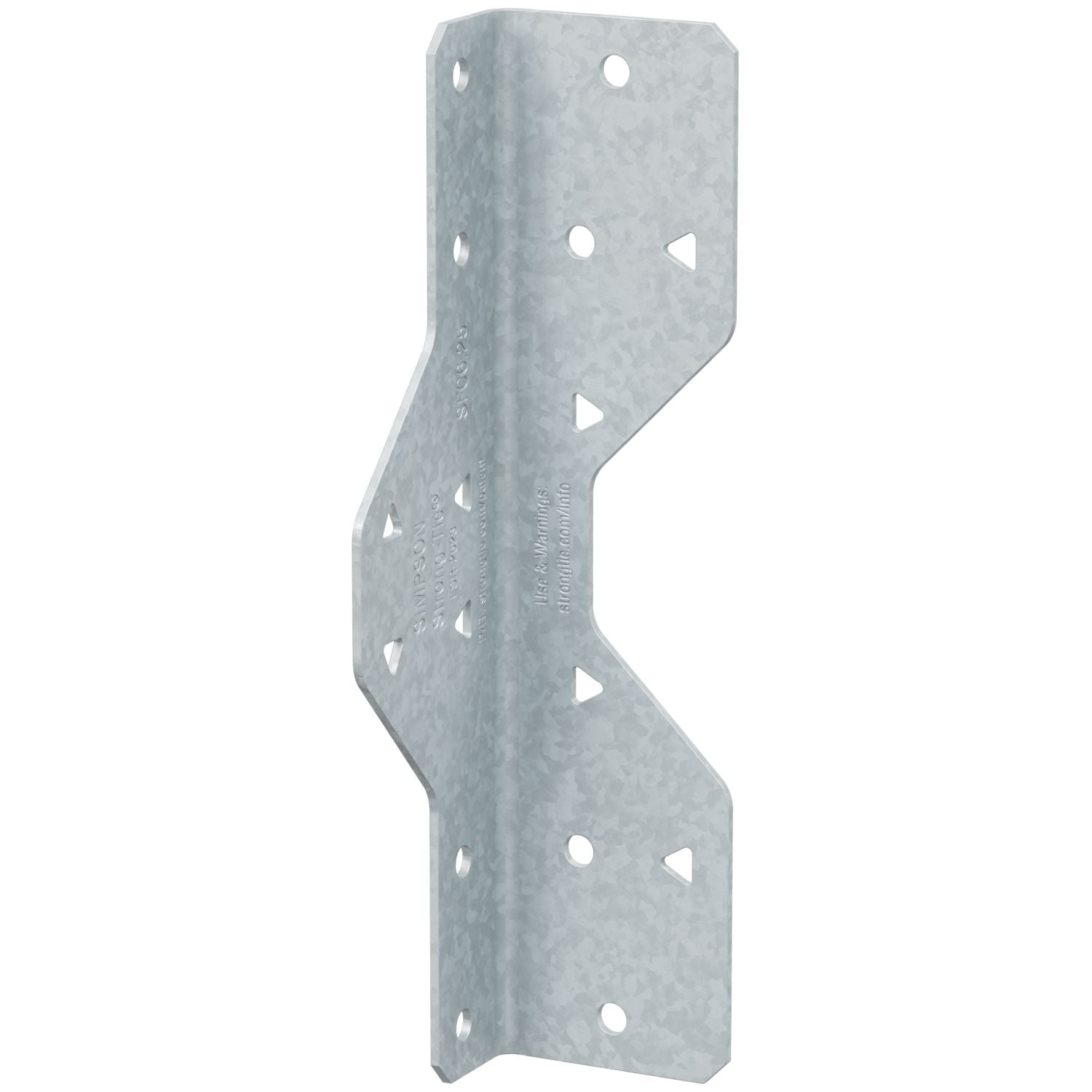 Simpson Strong-Tie SFC6.25-R100 SFC 1-1/2-in. x 1-3/4-in. x 6-1/4-in. Steel Framing Connector, 100-Pack