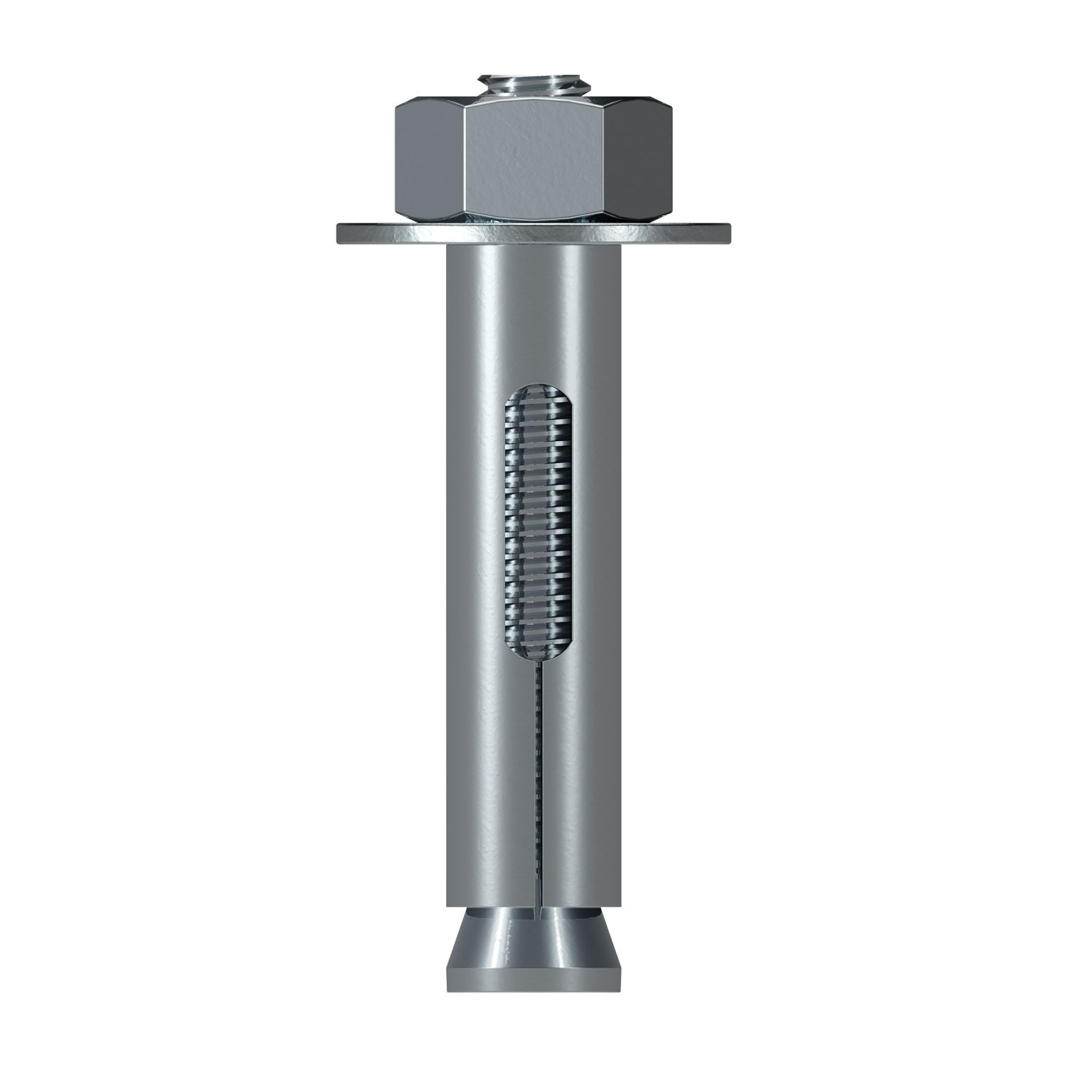 Simpson Strong-Tie SL50214HP1 Sleeve-All 1/2-in. x 2-1/4-in. Hex-Head Sleeve Anchor