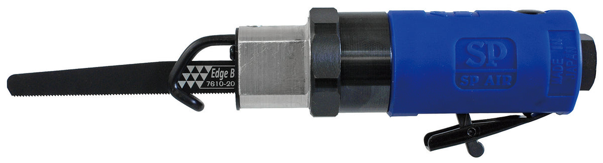 SP Air SP-7620 Short Recipro Saw side profile showing 6.1-in. compact body