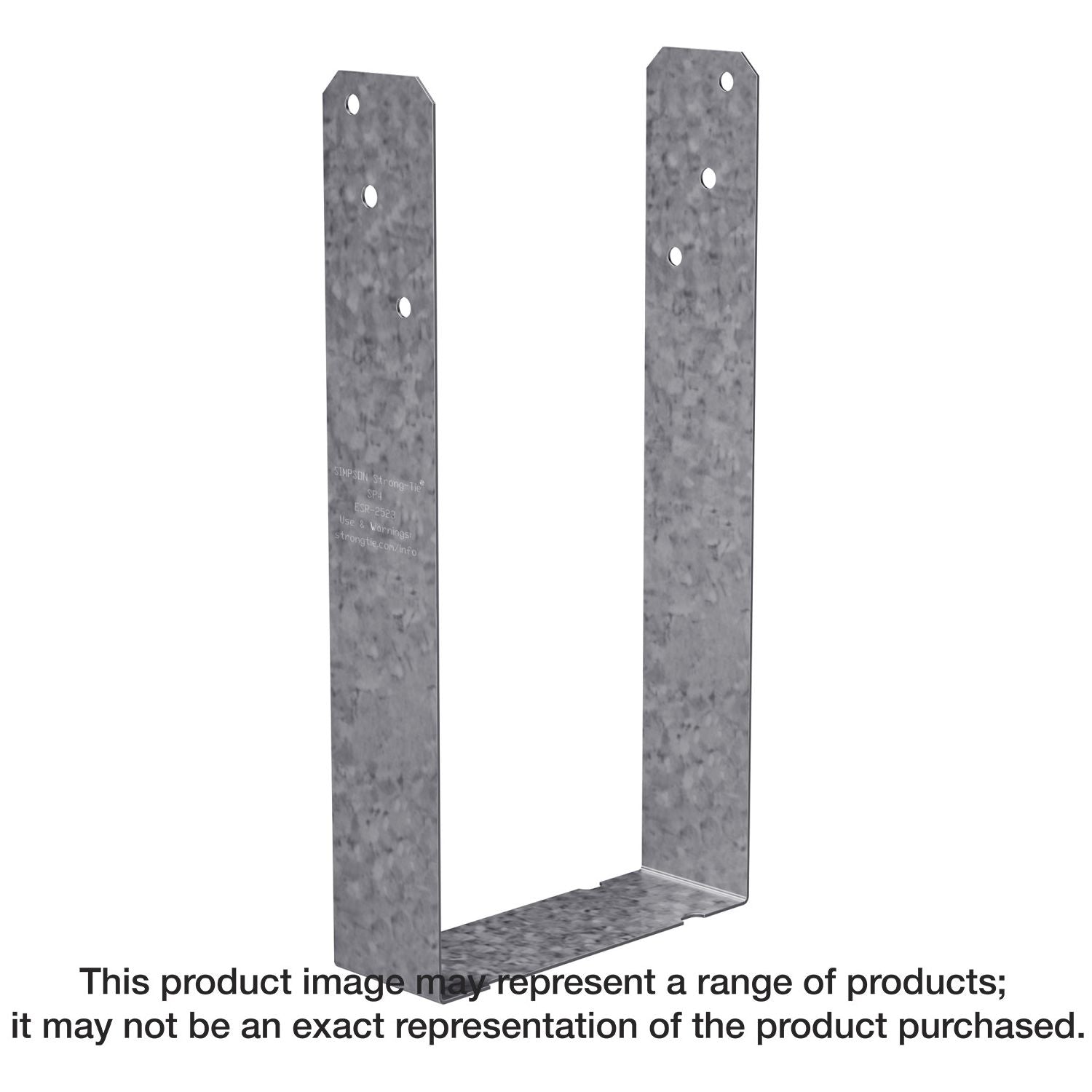 Simpson Strong-Tie SP4Z SP 3-9/16-in. x 7-1/4-in. ZMAX Galvanized Stud Plate Tie