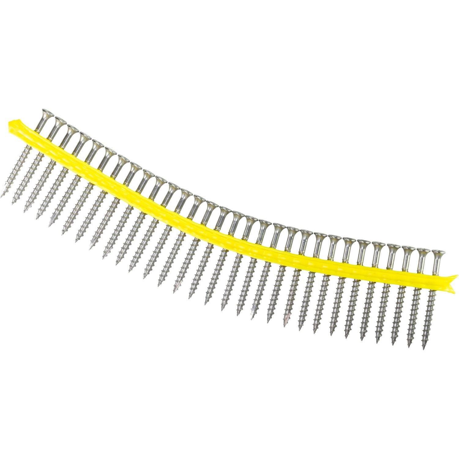 Simpson Strong-Tie SS3DSC212BS316 Bugle-Head Wood Screw (Collated),  #10 x 2-1/2-in. #3 Square Drive, Type 316, 1500-Pack