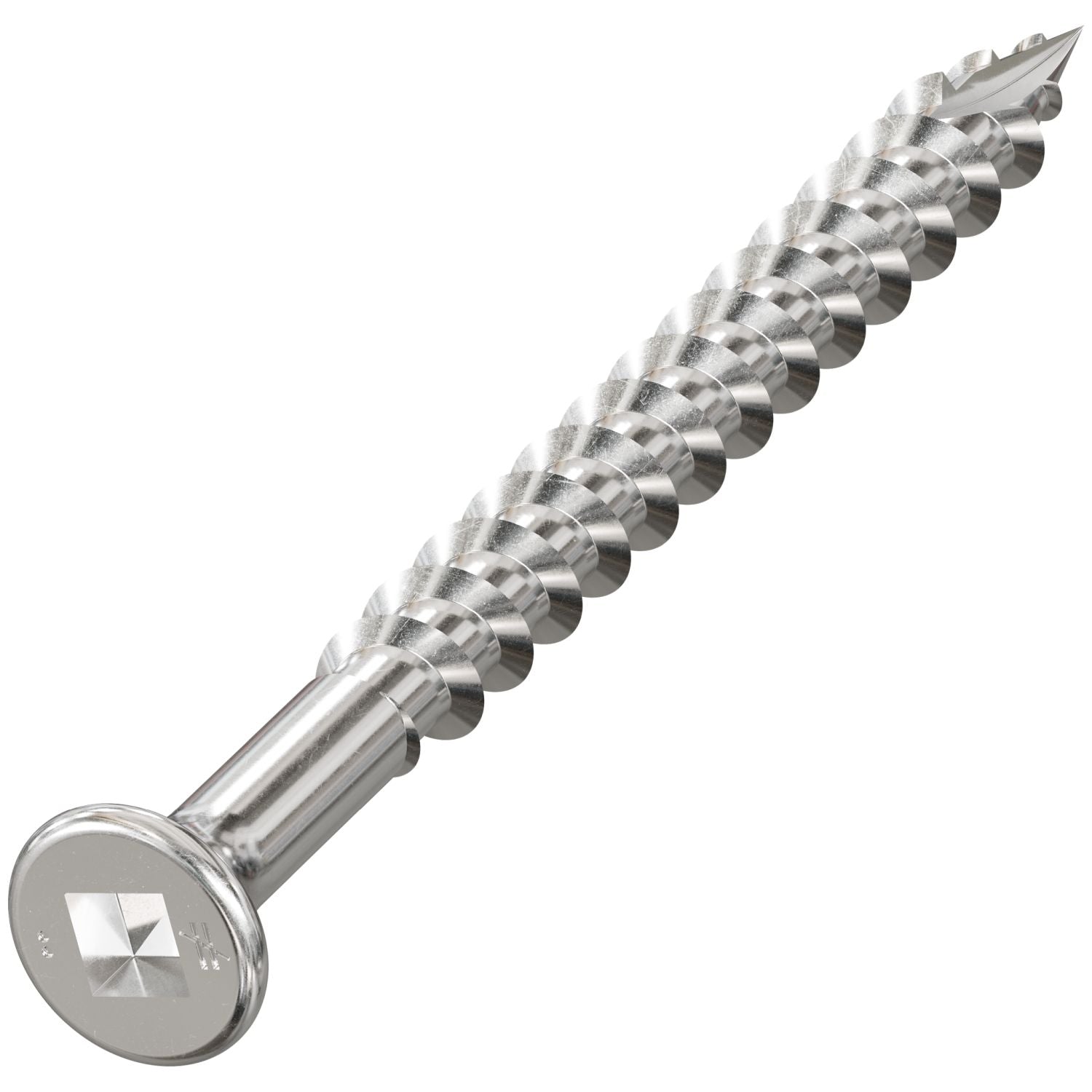Simpson Strong-Tie SS3DSC212BS Bugle-Head Wood Screw (Collated),  #10 x 2-1/2-in. #3 Square Drive, Type 305, 1500-Pack