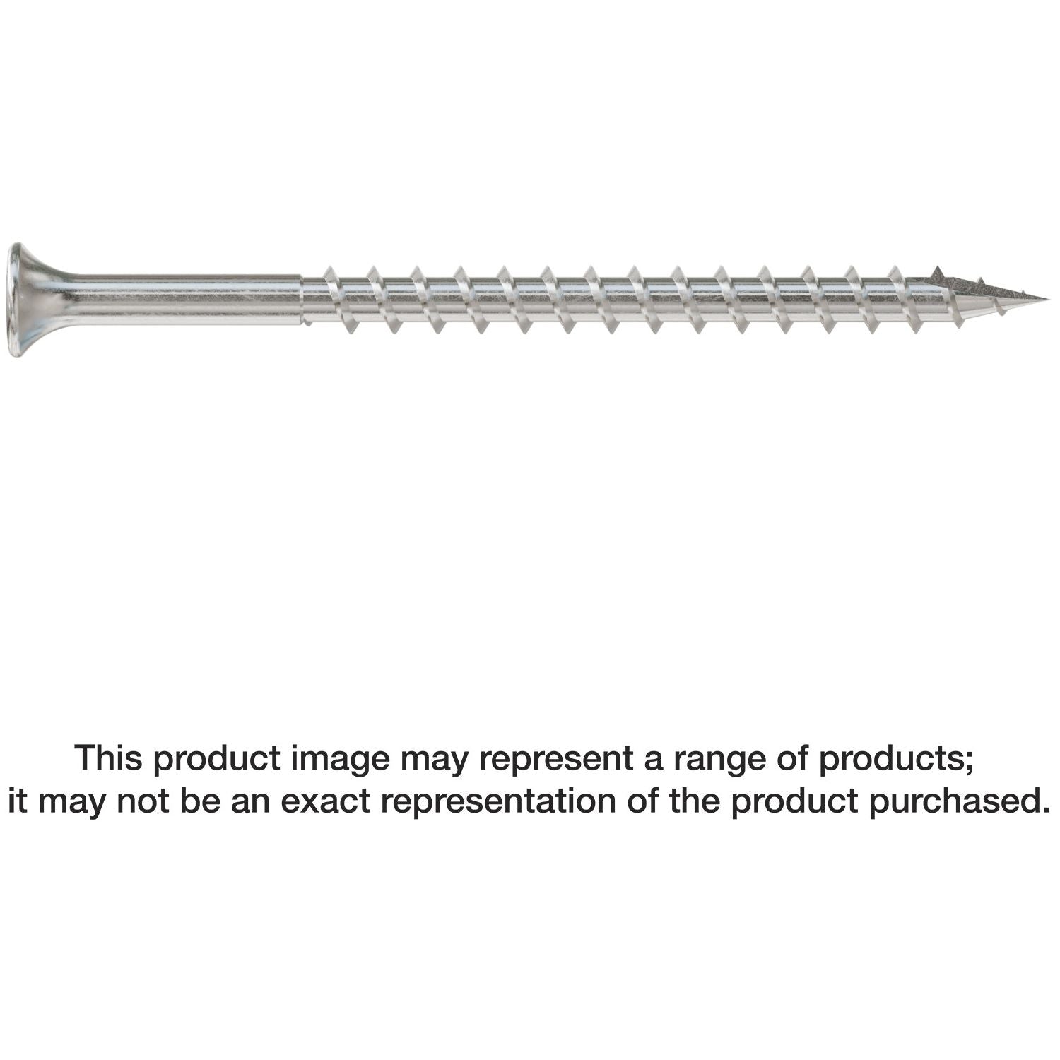 Simpson Strong-Tie SS3DSC3BS316 Bugle-Head Wood Screw (Collated),  #10 x 3-in. #3 Square Drive, Type 316, 1000-Pack
