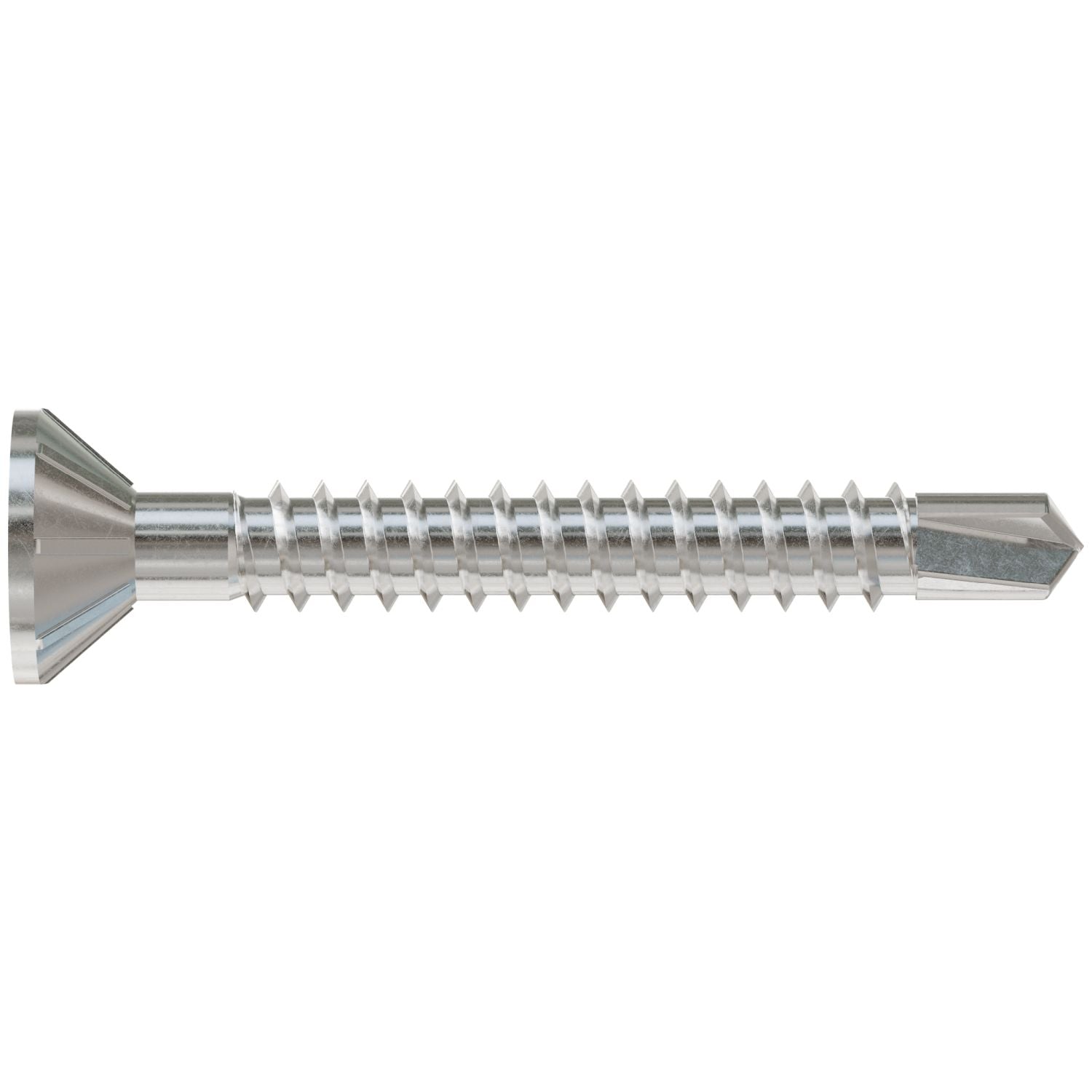Simpson Strong-Tie SSFHSD112S1016 FHSD Wood-to-CFS Screw (Collated),  #10 x 1-1/2-in. #2SQ, Flat Head, Type 410, 1000-Pack