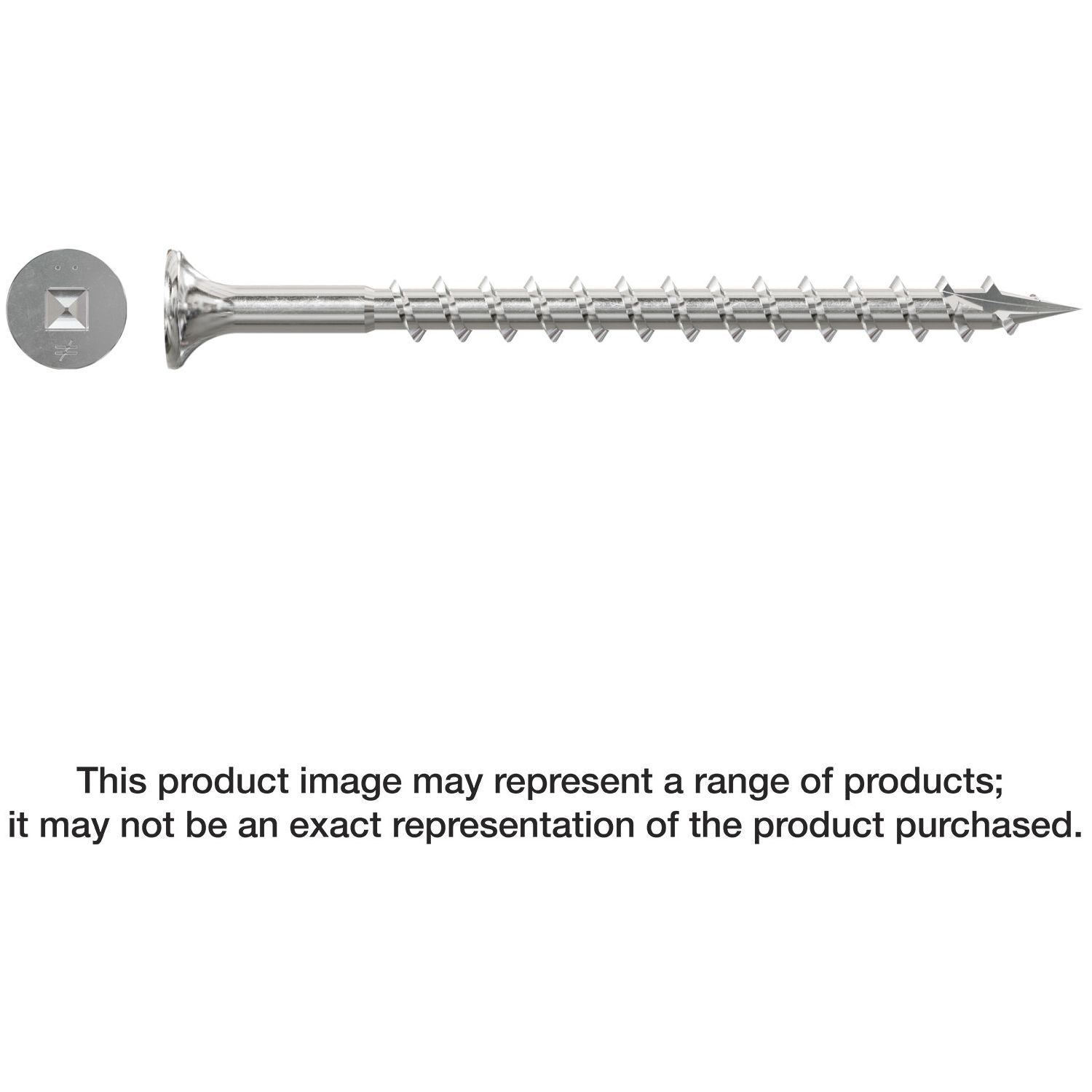 Simpson Strong-Tie SSWSC212BS SSWSCB Roofing Tile Screw (Collated),  #8 x 2-1/2-in. #2 Square, Type 305, 1500-Pack