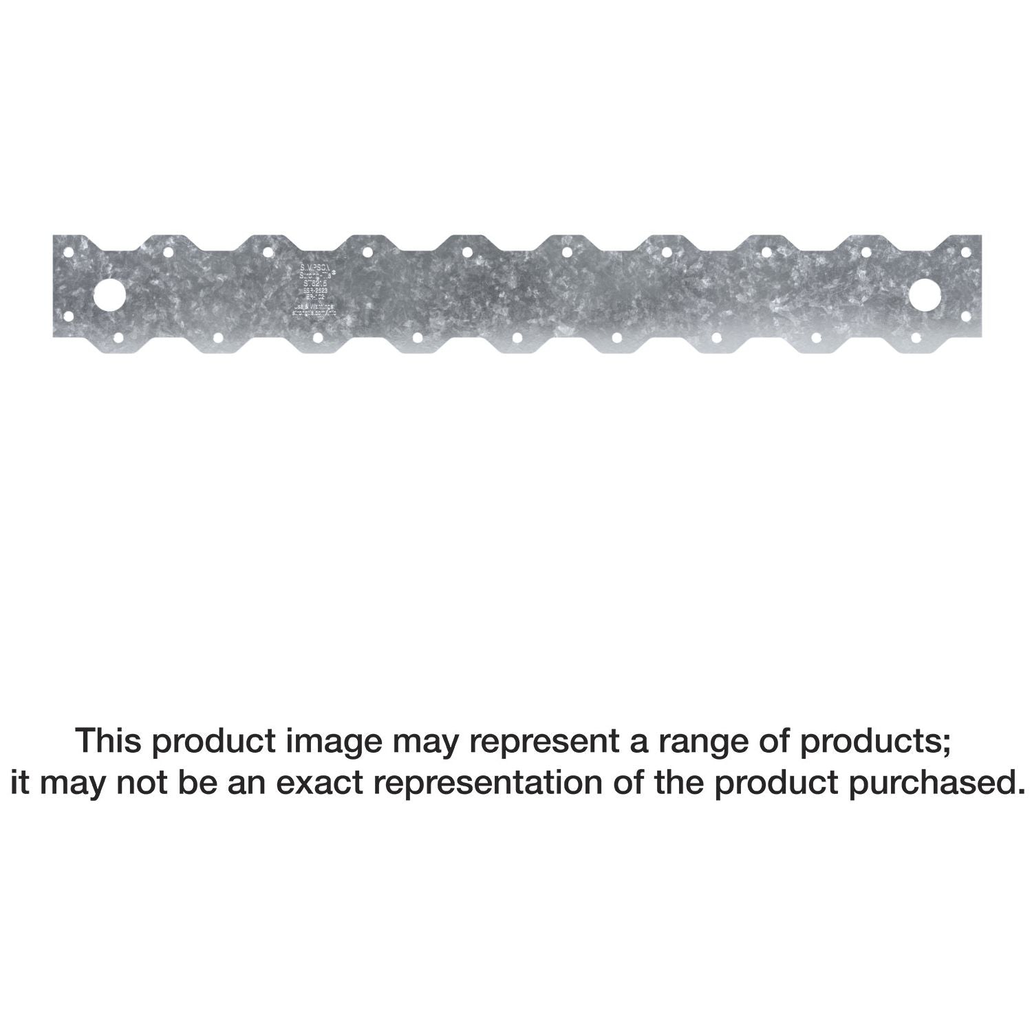 Simpson Strong-Tie ST6215 ST 16-5/16-in. 16-Gauge Galvanized Strap Tie ...