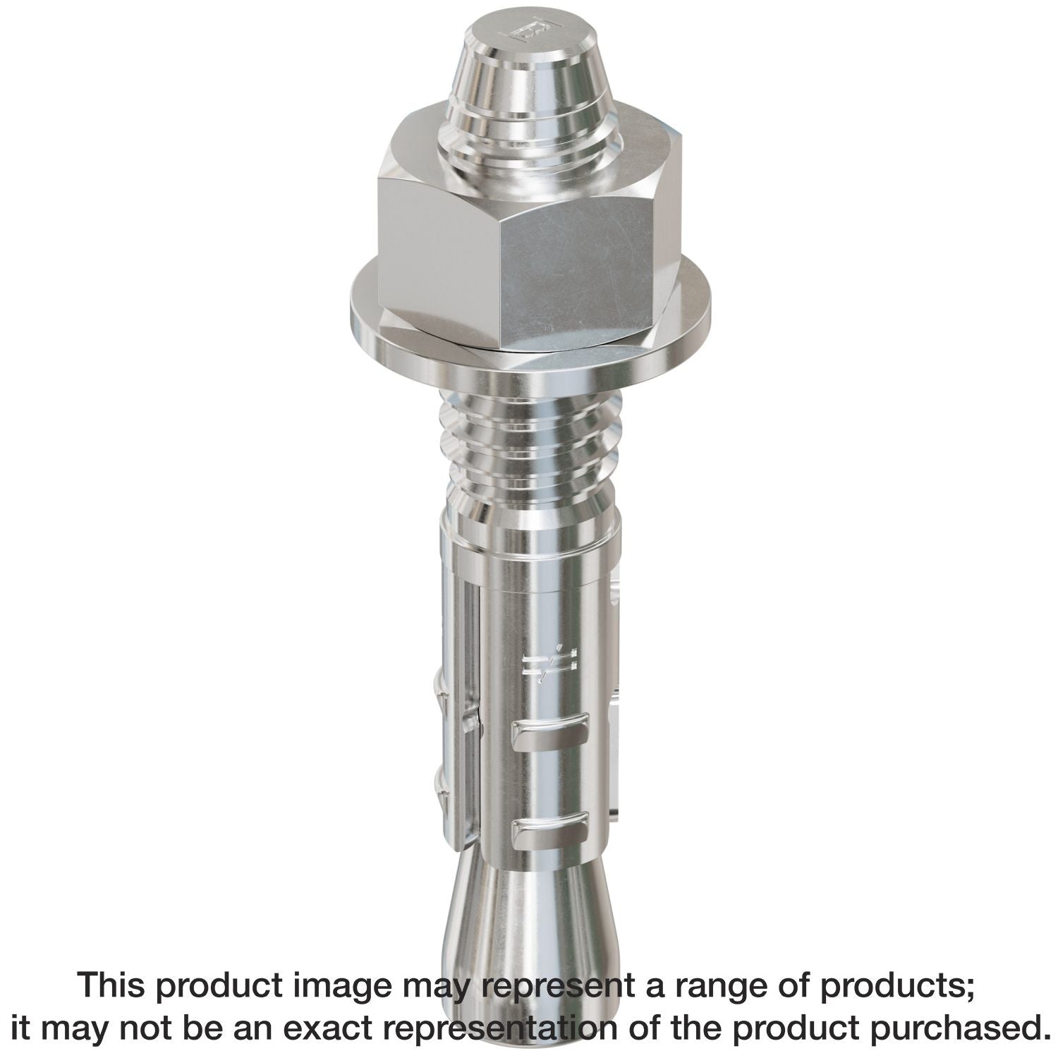 Simpson Strong-Tie STB2-372144SSR50 Strong-Bolt 2,  3/8-in. x 2-1/4-in. Type 304 Stainless-Steel Wedge Anchor, 50-Pack
