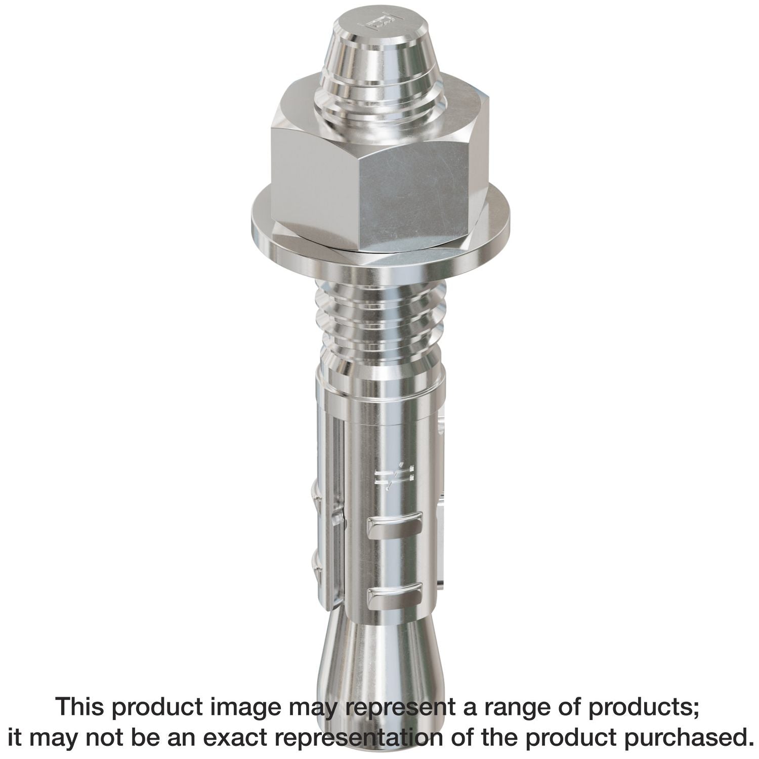 Simpson Strong-Tie STB2-372146SSR50 Strong-Bolt 2,  3/8-in. x 2-1/4-in. Type 316 Stainless-Steel Wedge Anchor, 50-Pack