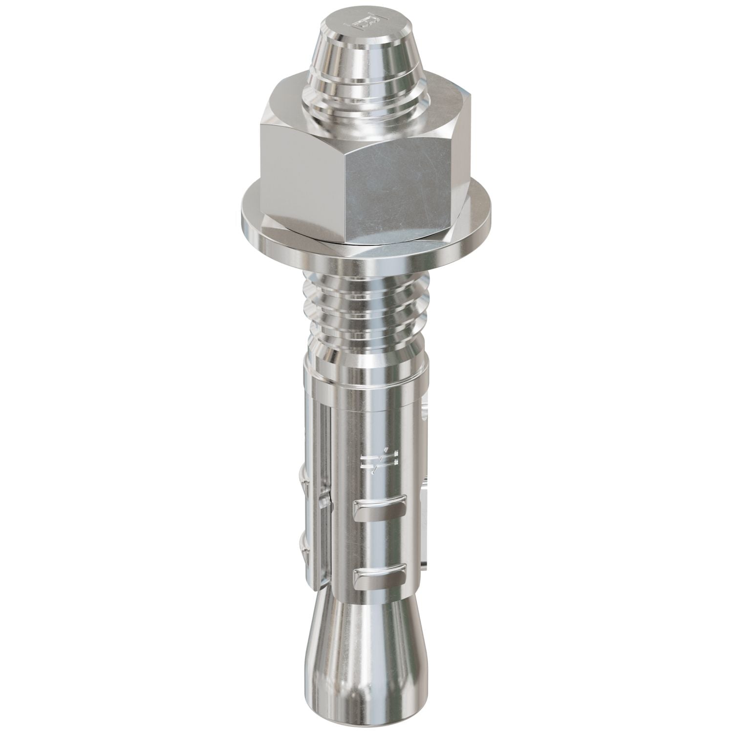 Simpson Strong-Tie STB2-372146SSR50 Strong-Bolt 2,  3/8-in. x 2-1/4-in. Type 316 Stainless-Steel Wedge Anchor, 50-Pack