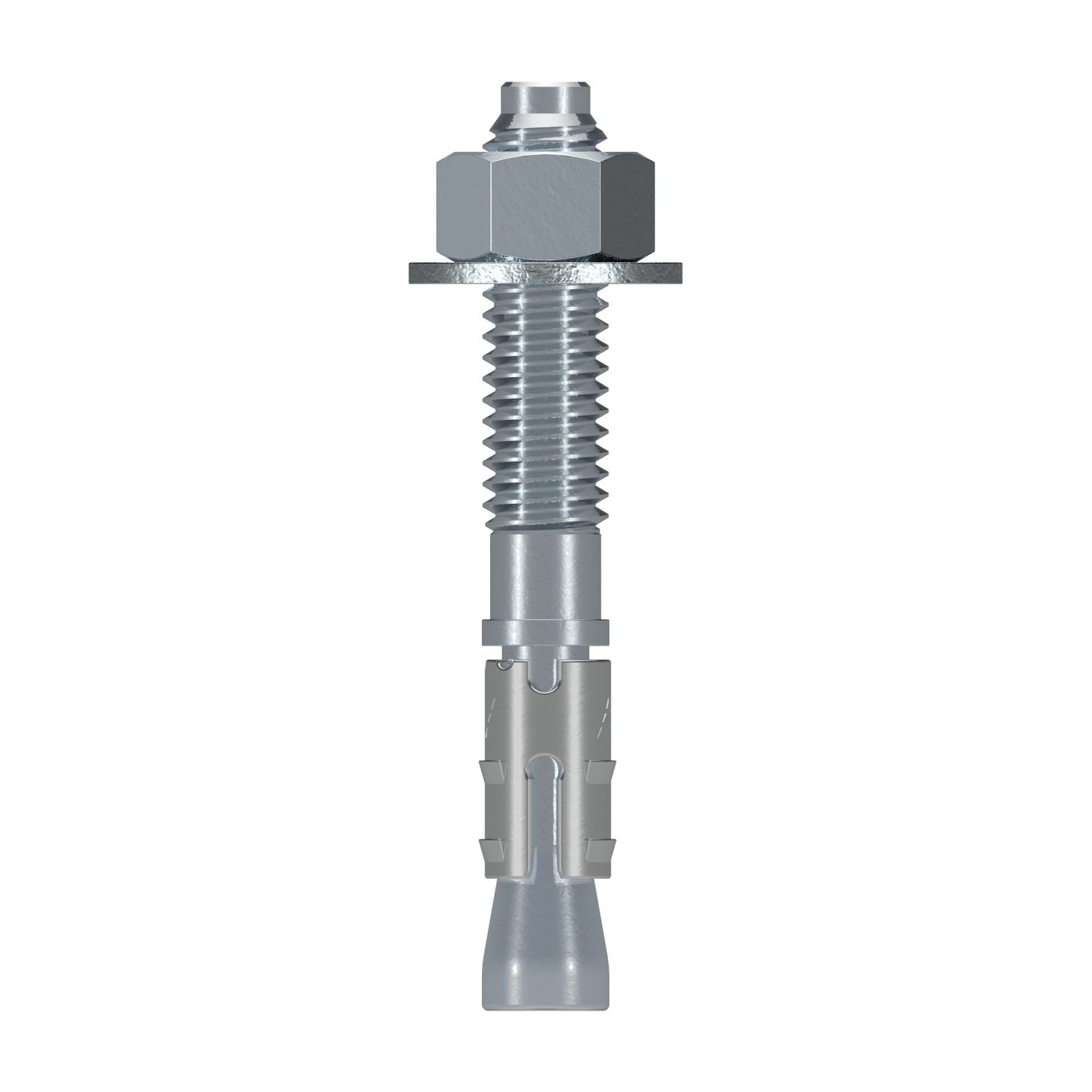 Simpson Strong-Tie STB2-37234F50 Strong-Bolt 2,  3/8-in. x 2-3/4-in. Wedge Anchor, Fully Assembled, 50-Pack
