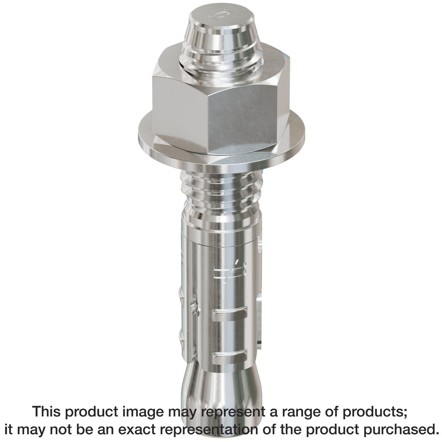 Simpson Strong-Tie STB2-502344SSR25 Strong-Bolt 2,  1/2-in. x 2-3/4-in. Type 304 Stainless-Steel Wedge Anchor, 25-Pack