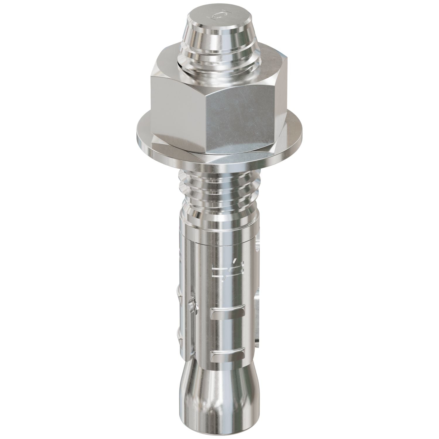 Simpson Strong-Tie STB2-502344SSR25 Strong-Bolt 2,  1/2-in. x 2-3/4-in. Type 304 Stainless-Steel Wedge Anchor, 25-Pack