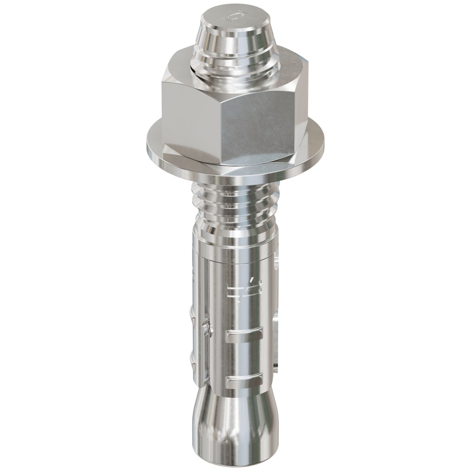 Simpson Strong-Tie STB2-502346SSR25 Strong-Bolt 2,  1/2-in. x 2-3/4-in. Type 316 Stainless-Steel Wedge Anchor, 25-Pack