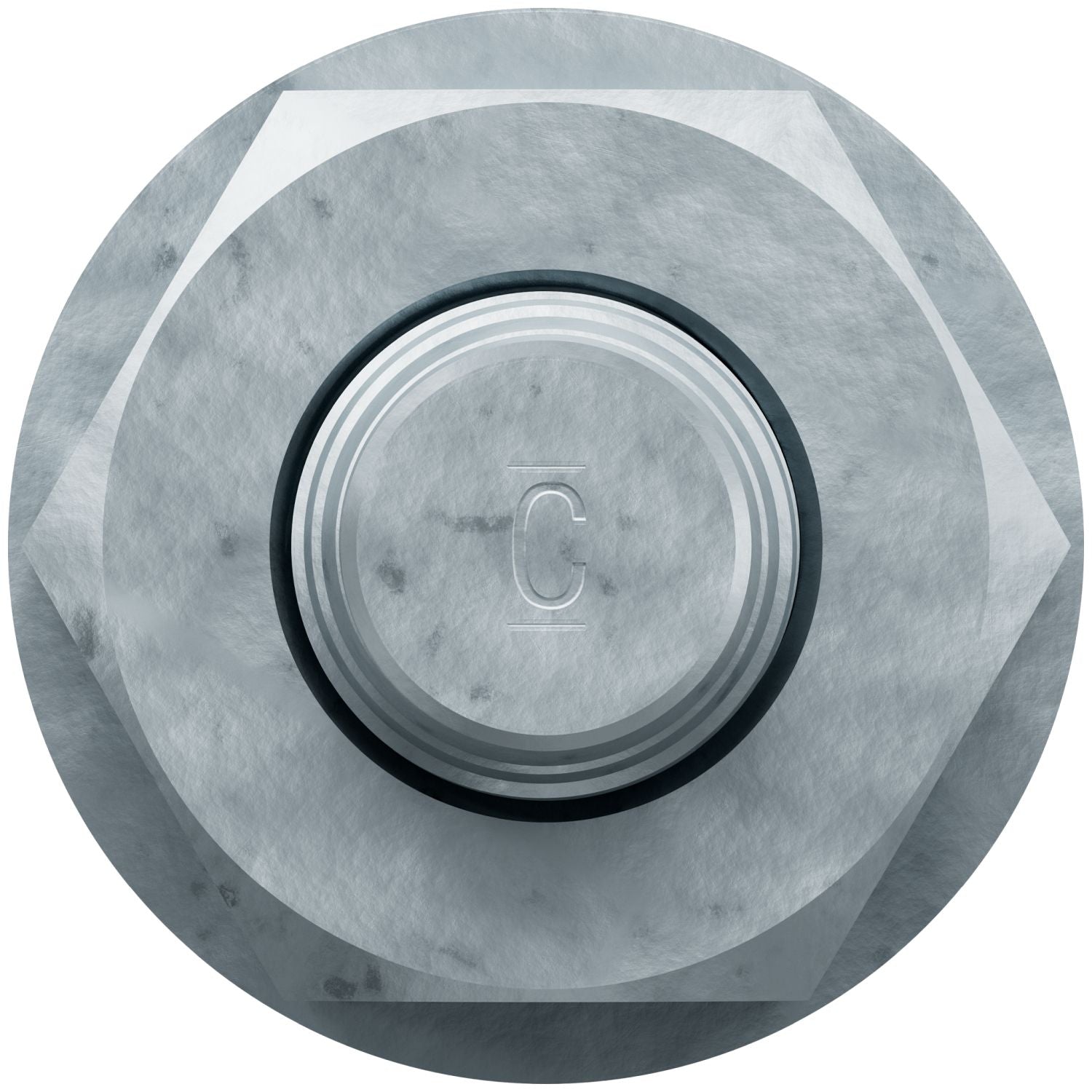 Simpson Strong-Tie STB2-50234MGF25 Strong-Bolt 2,  1/2-in. x 2-3/4-in. Mechanically Galvanized Wedge Anchor, Fully Assembled, 25-Pack