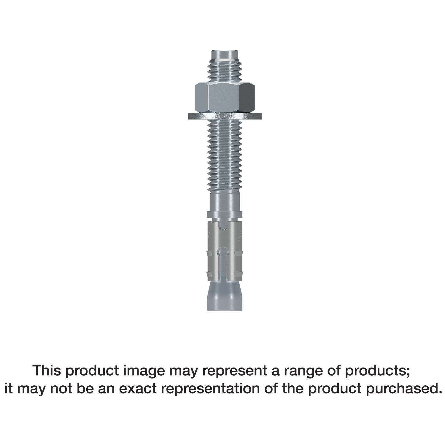 Simpson Strong-Tie STB2-50234R25 Strong-Bolt 2,  1/2-in. x 2-3/4-in. Wedge Anchor, 25-Pack