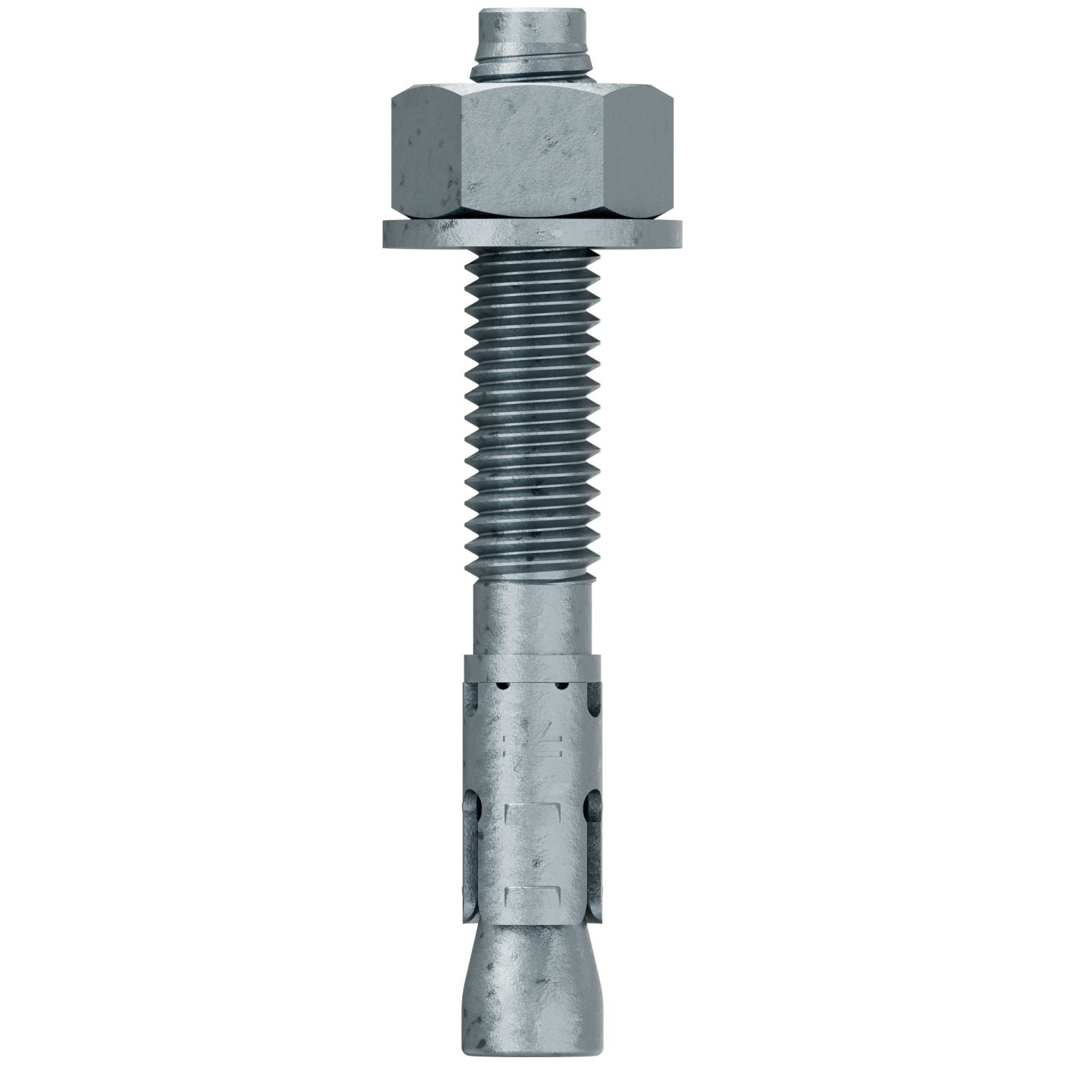 Simpson Strong-Tie STB2-50334MGF25 Strong-Bolt 2,  1/2-in. x 3-3/4-in. Mechanically Galvanized Wedge Anchor, Fully Assembled, 25-Pack