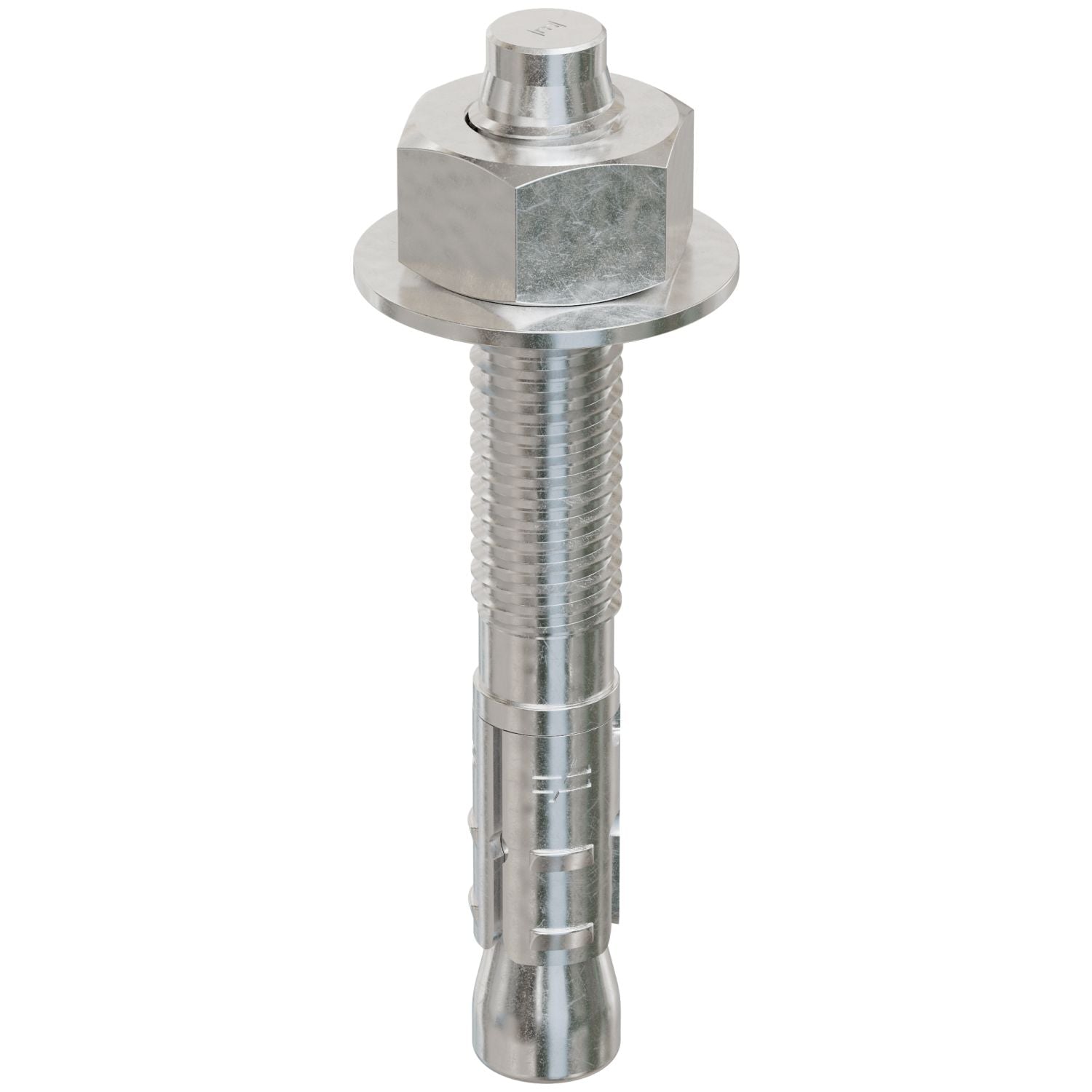 Simpson Strong-Tie STB2-50334S6F25 Strong-Bolt 2,  1/2-in. x 3-3/4-in. Type 316 Stainless-Steel Wedge Anchor, Fully Assembled, 25-Pack