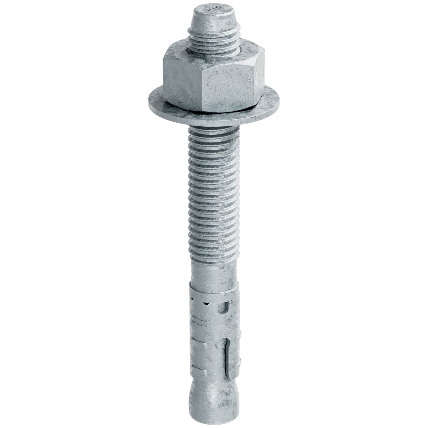 Simpson Strong-Tie STB2-50414MGR25 Strong-Bolt 2,  1/2-in. x 4-1/4-in. Mechanically Galvanized Wedge Anchor, 25-Pack