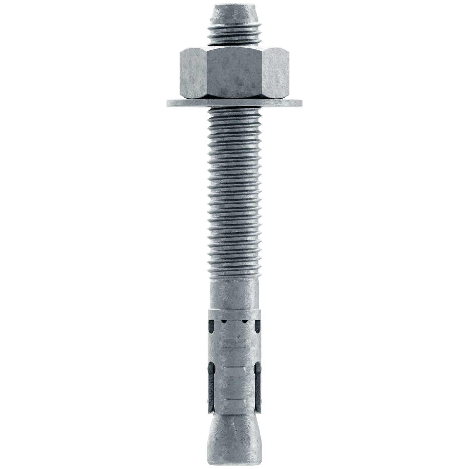 Simpson Strong-Tie STB2-50414MGR25 Strong-Bolt 2,  1/2-in. x 4-1/4-in. Mechanically Galvanized Wedge Anchor, 25-Pack