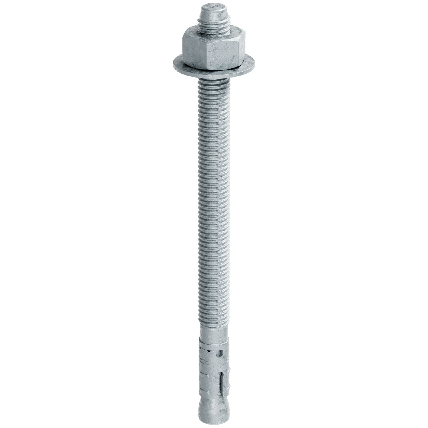 Simpson Strong-Tie STB2-50700MGF25 Strong-Bolt 2,  1/2-in. x 7-in. Mechanically Galvanized Wedge Anchor, Fully Assembled, 25-Pack