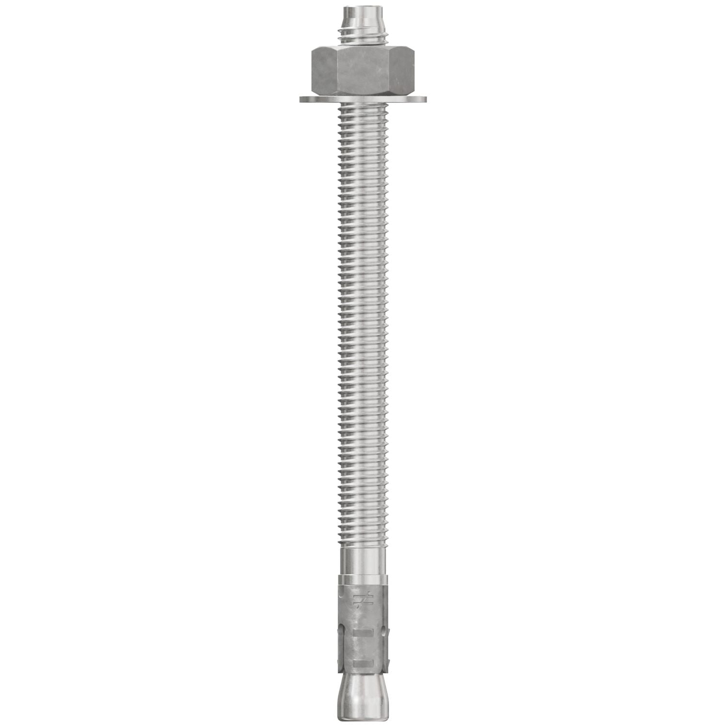 Simpson Strong-Tie STB2-50700S6F25 Strong-Bolt 2,  1/2-in. x 7-in. Type 316 Stainless-Steel Wedge Anchor, Fully Assembled, 25-Pack