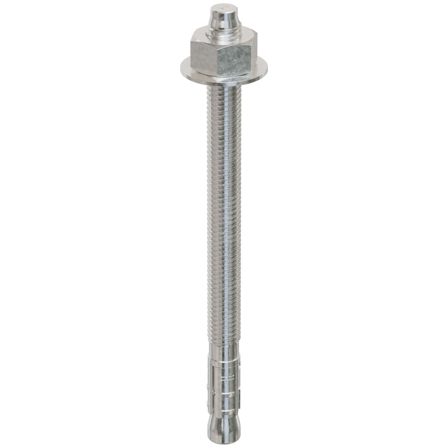 Simpson Strong-Tie STB2-50700S6F25 Strong-Bolt 2,  1/2-in. x 7-in. Type 316 Stainless-Steel Wedge Anchor, Fully Assembled, 25-Pack