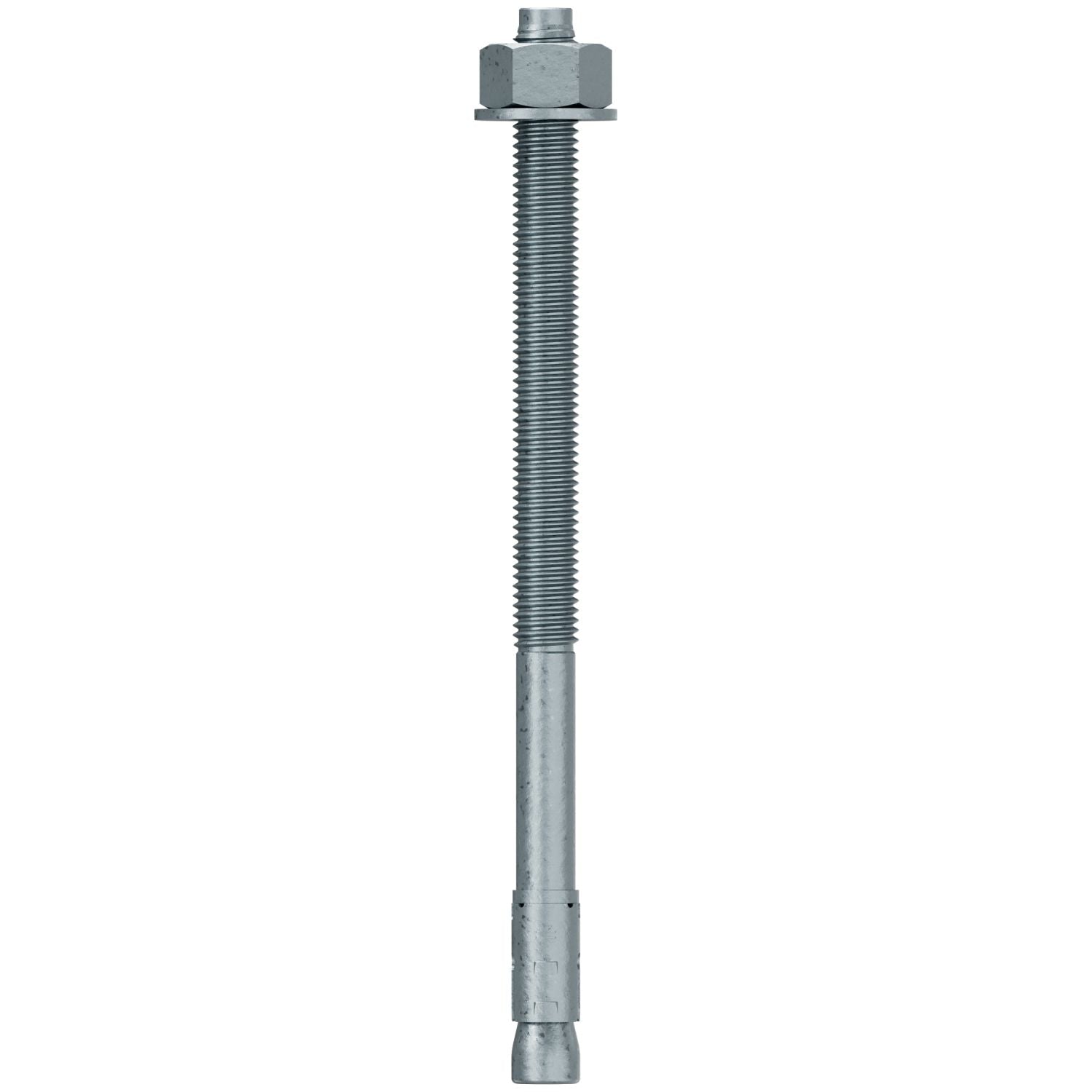 Simpson Strong-Tie STB2-62100MGF10 Strong-Bolt 2,  5/8-in. x 10-in. Mechanically Galvanized Wedge Anchor, Fully Assembled, 10-Pack