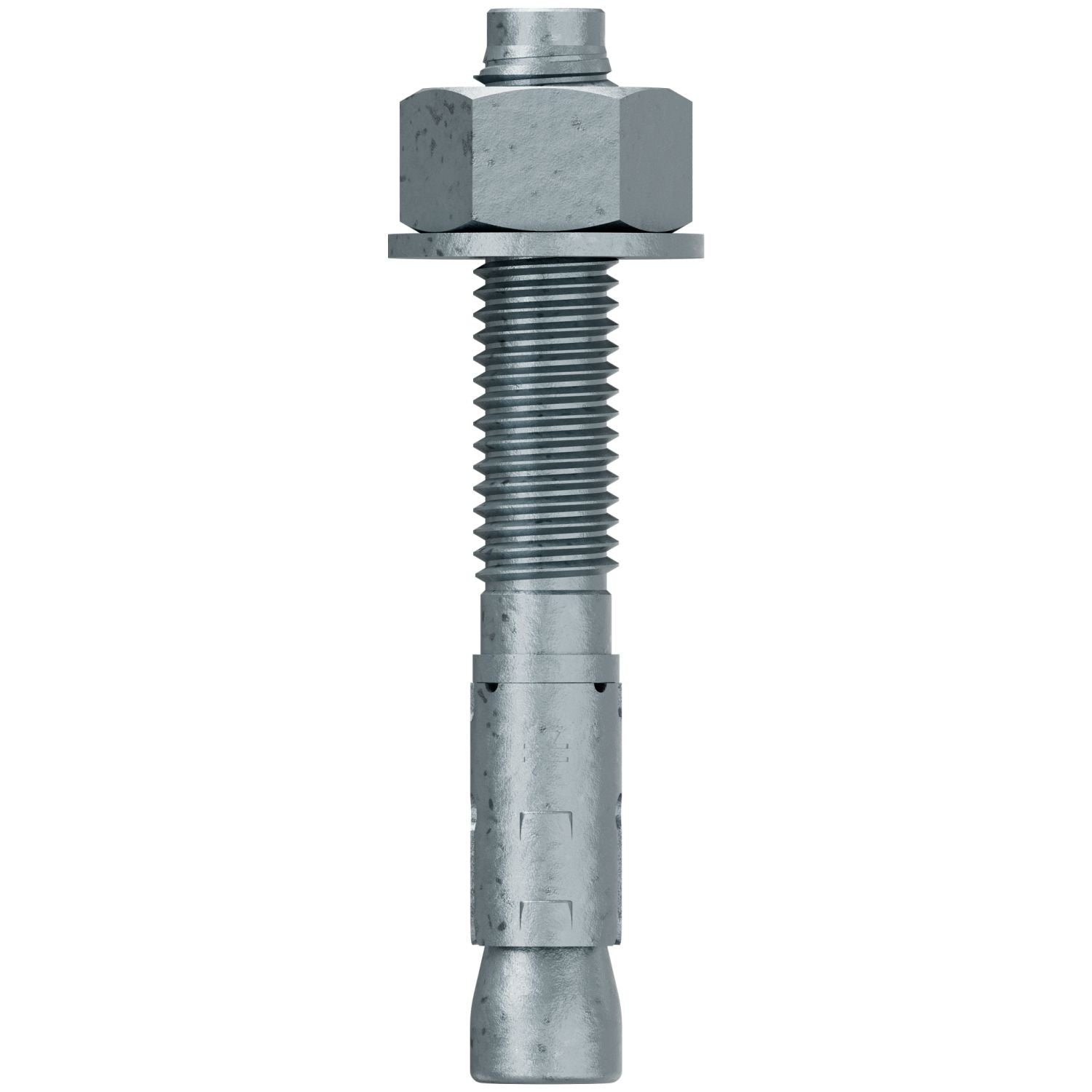 Simpson Strong-Tie STB2-62412MGF20 Strong-Bolt 2,  5/8-in. x 4-1/2-in. Mechanically Galvanized Wedge Anchor, Fully Assembled, 20-Pack