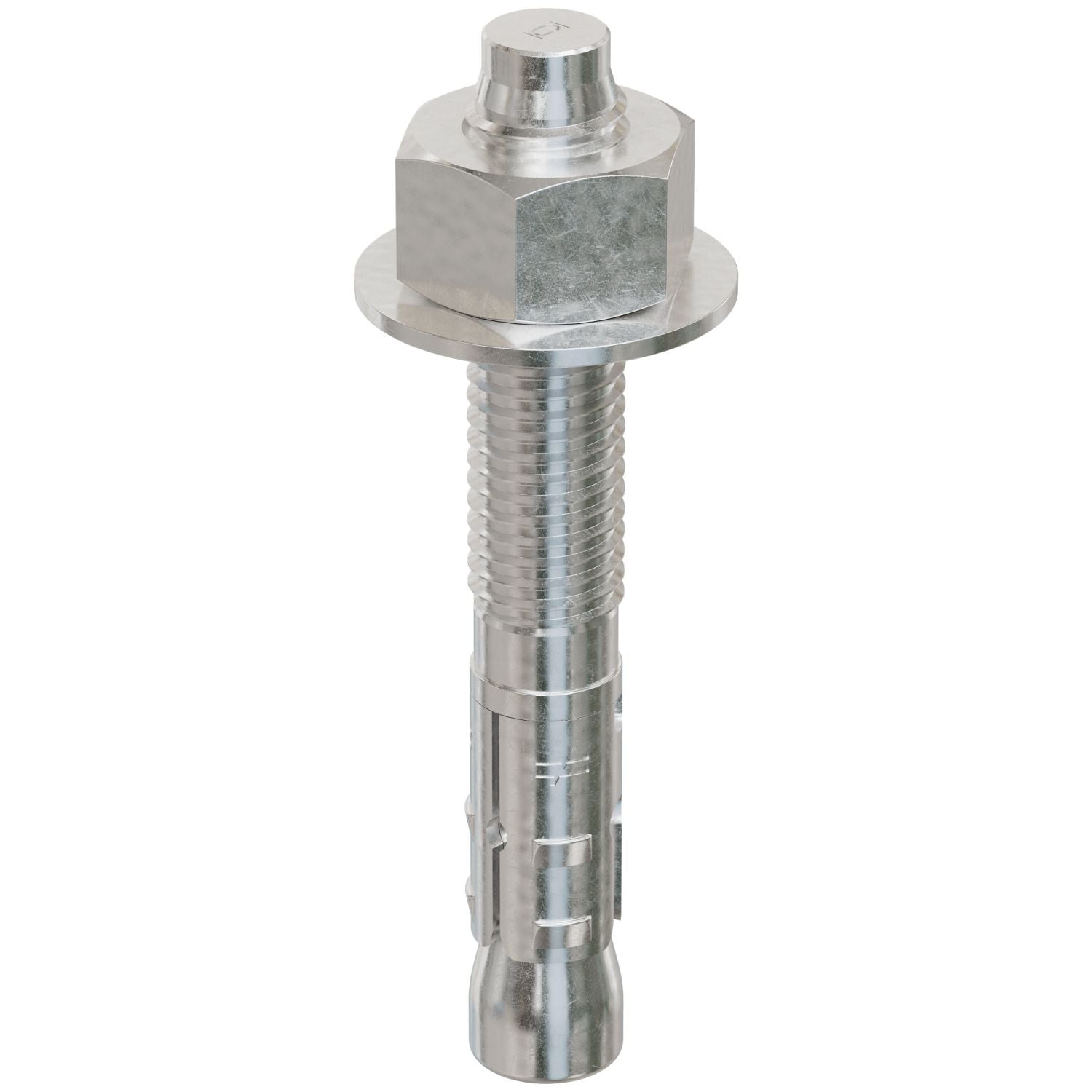 Simpson Strong-Tie STB2-62412S6F20 Strong-Bolt 2,  5/8-in. x 4-1/2-in. Type 316 Stainless-Steel Wedge Anchor, Fully Assembled, 20-Pack
